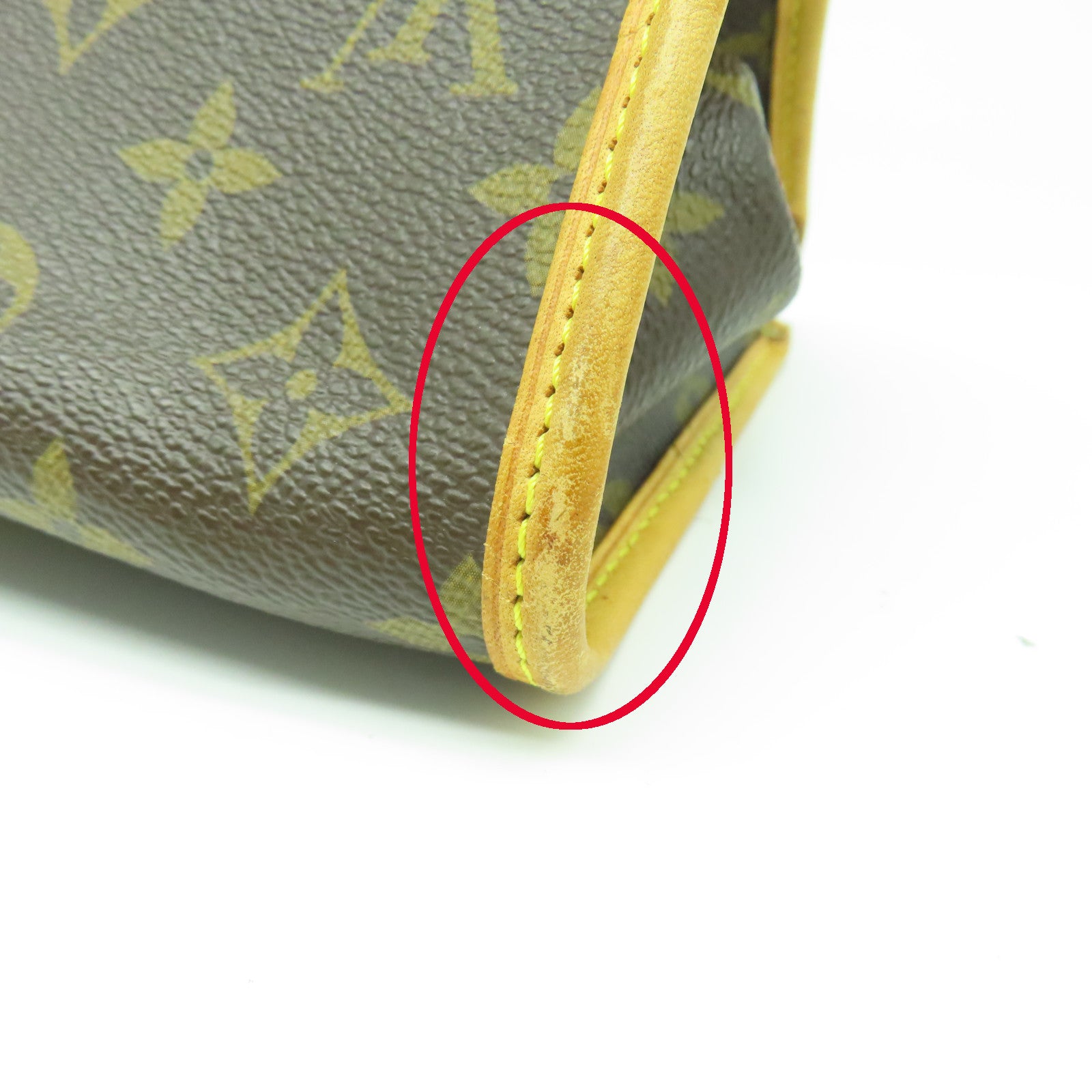 LOUIS VUITTON 【清倉大減價】Monogram Popincourt金扣手挽袋啡色