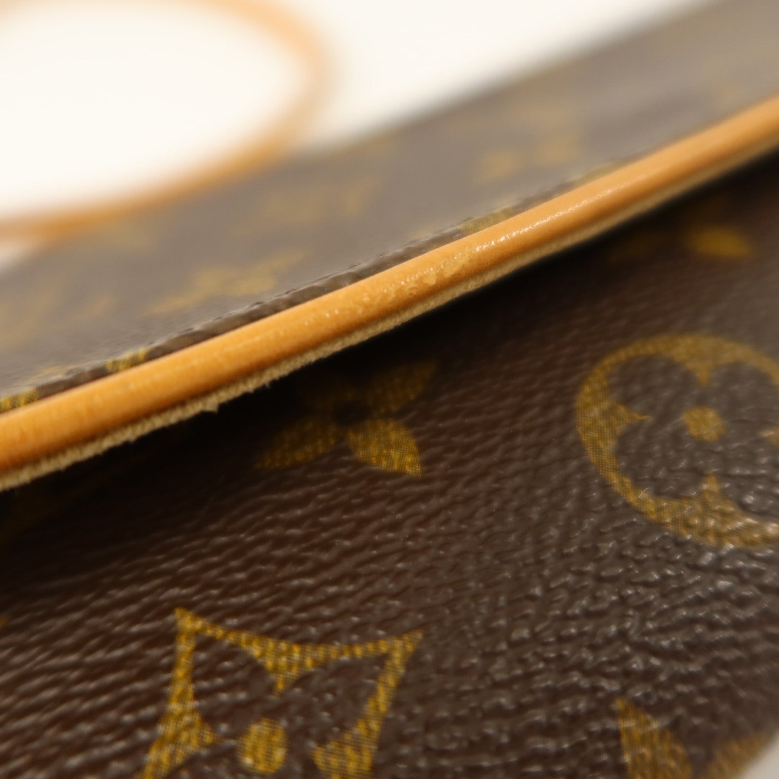LOUIS VUITTON Monogram Pochette Twin GM金扣肩背袋