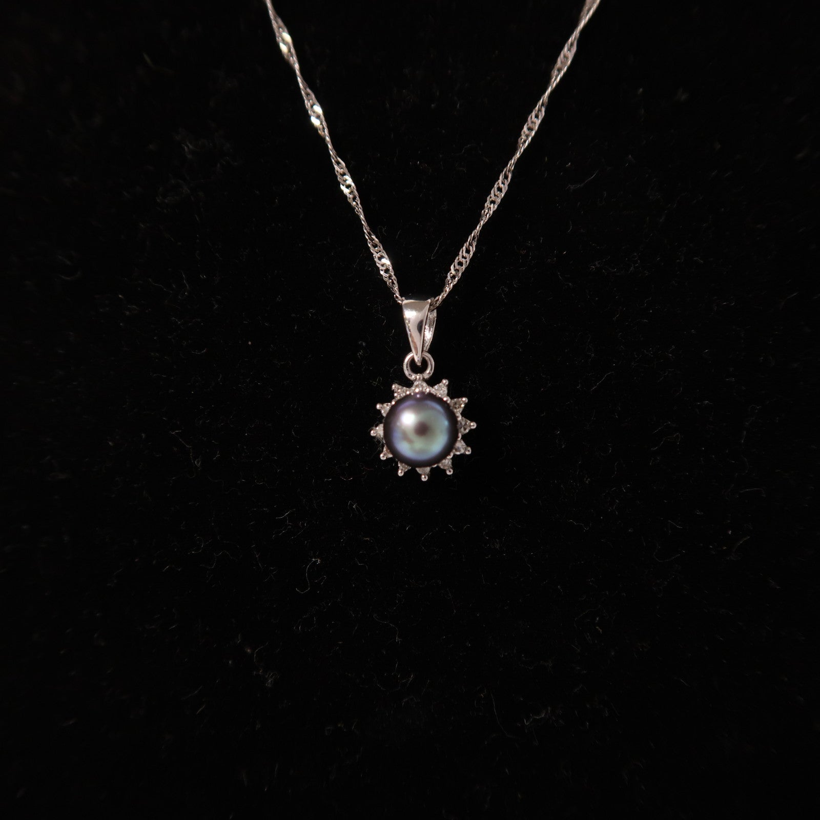 JEWELRY 18K白金Pearl Necklace項鍊