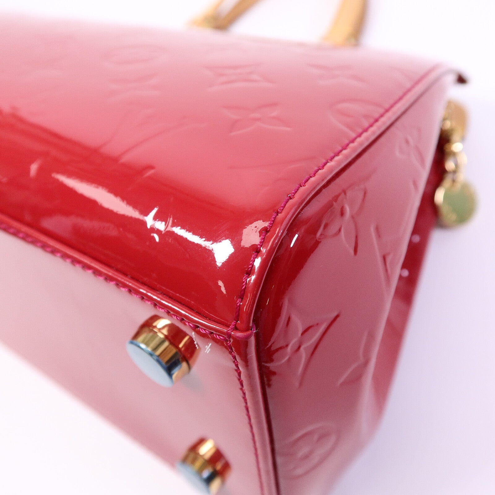 LOUIS VUITTON Monogram Vernis Brea MM手挽袋
