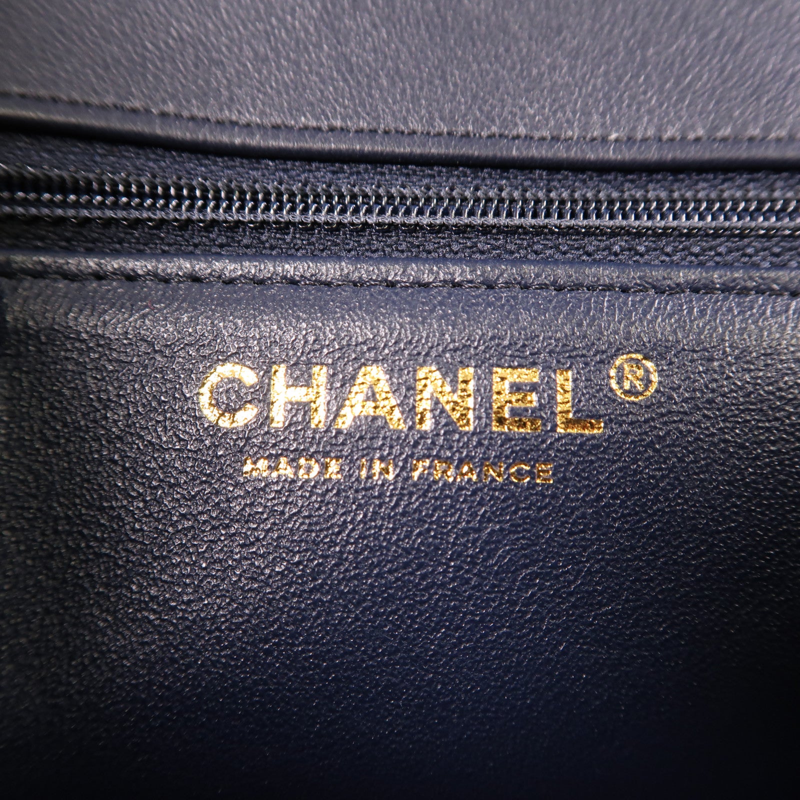 CHANEL 牛皮皮革Shoulder Bag金扣鏈帶手挽肩背兩用袋