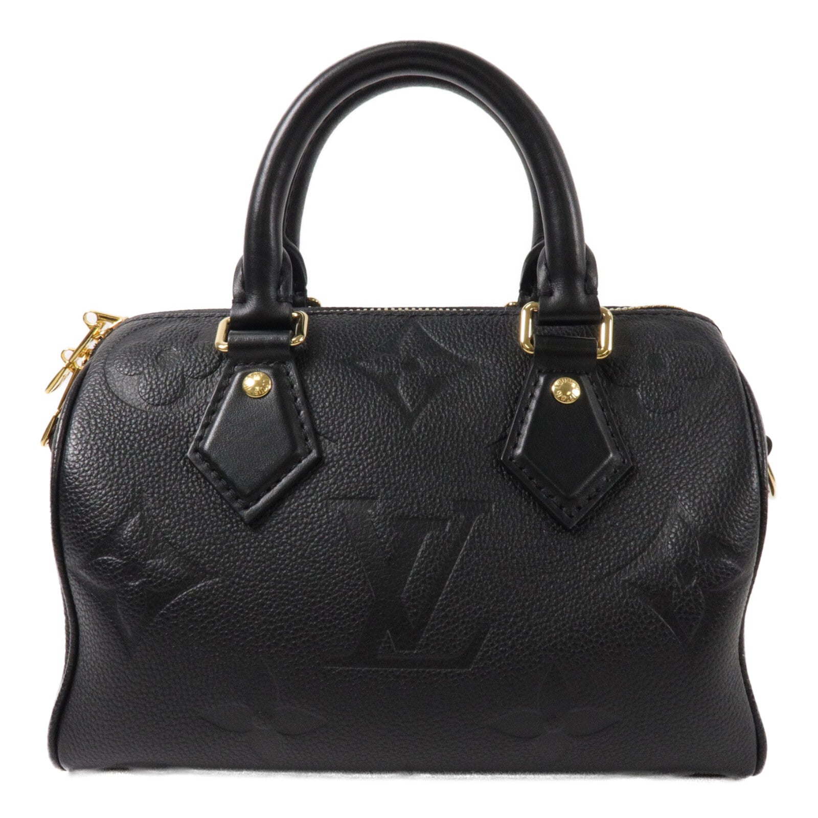 LOUIS VUITTON Monogram Empreinte Speedy Bandouliere 20手挽肩背兩用袋