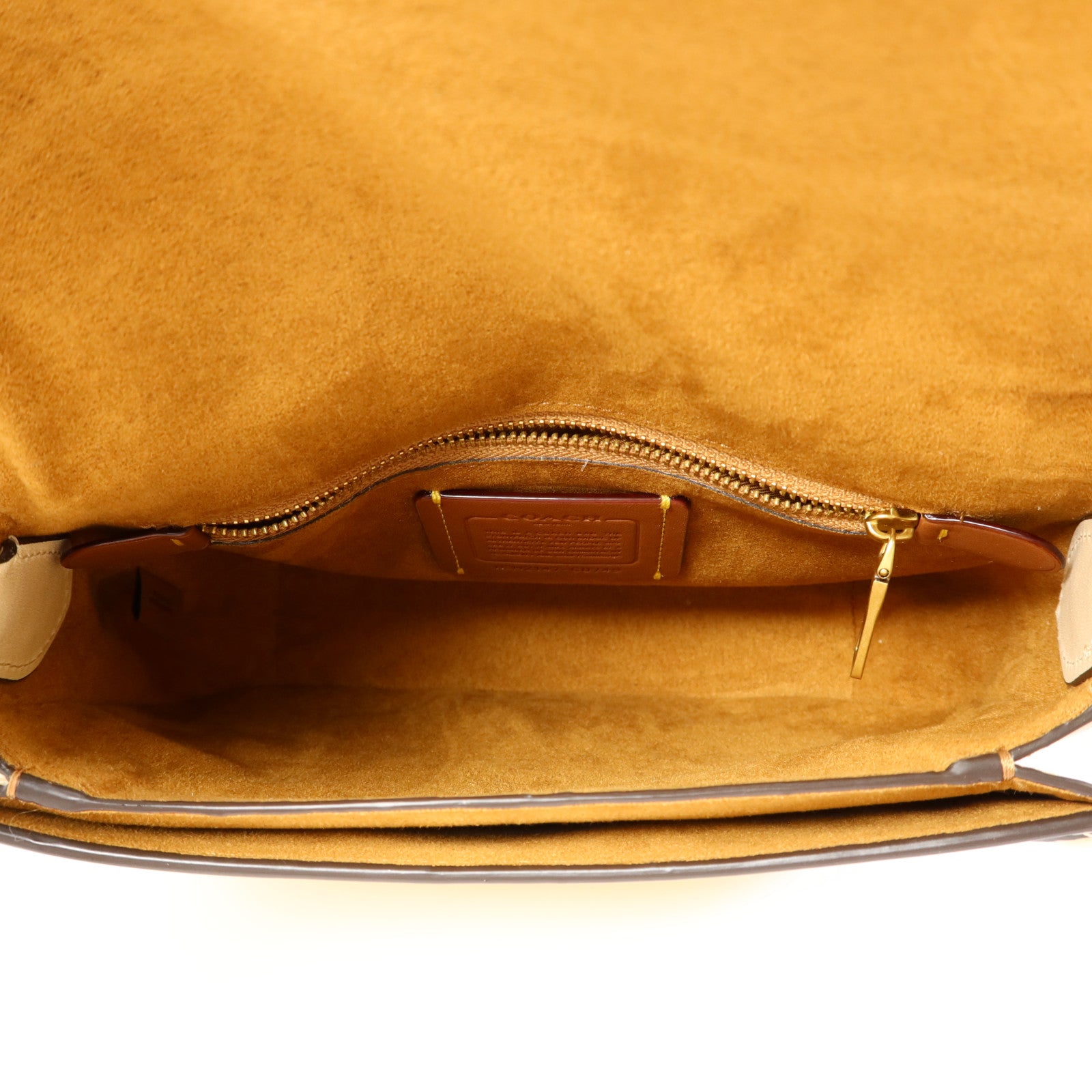 COACH 皮革Shoulder Bag金扣肩背袋