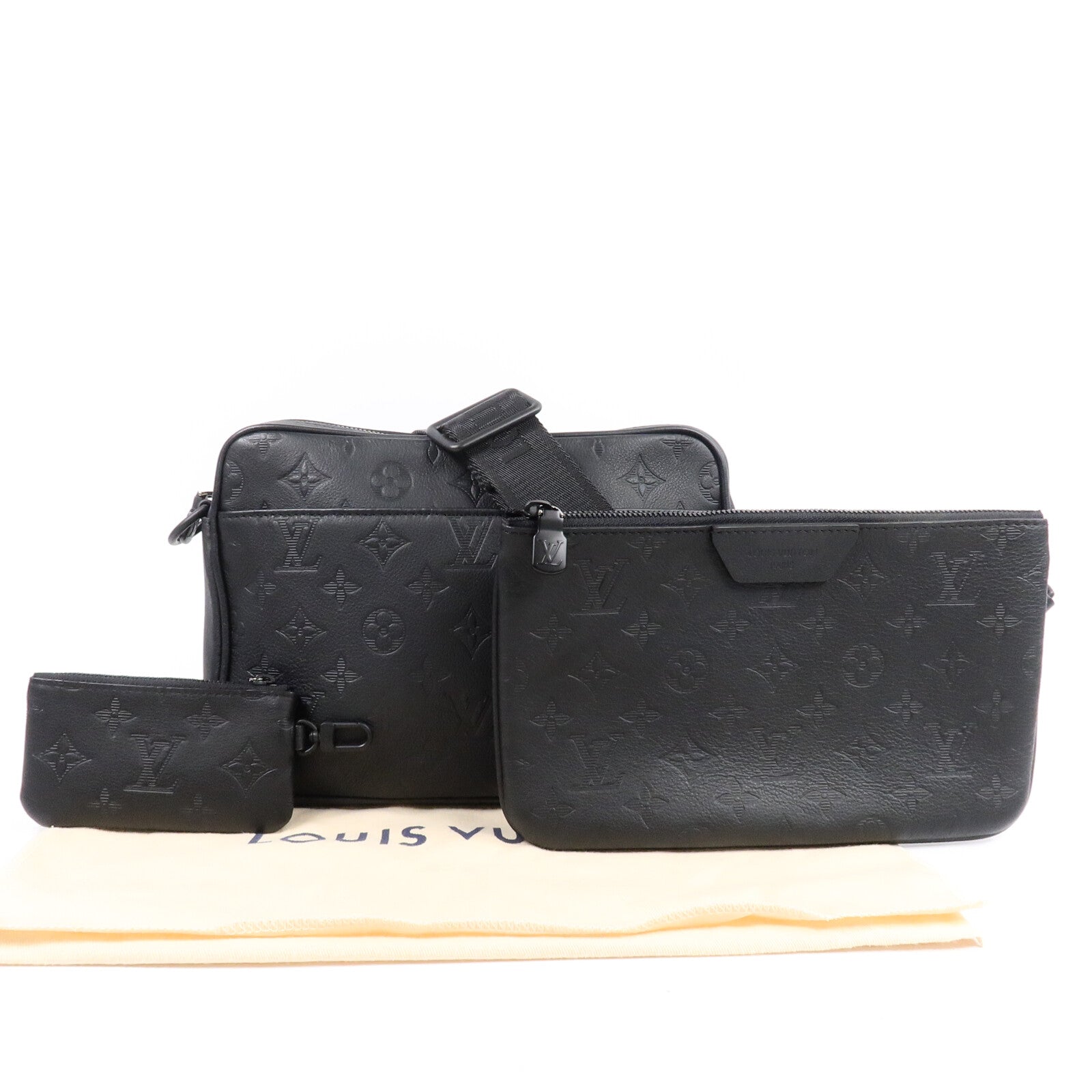 LOUIS VUITTON Monogram Trio肩背袋