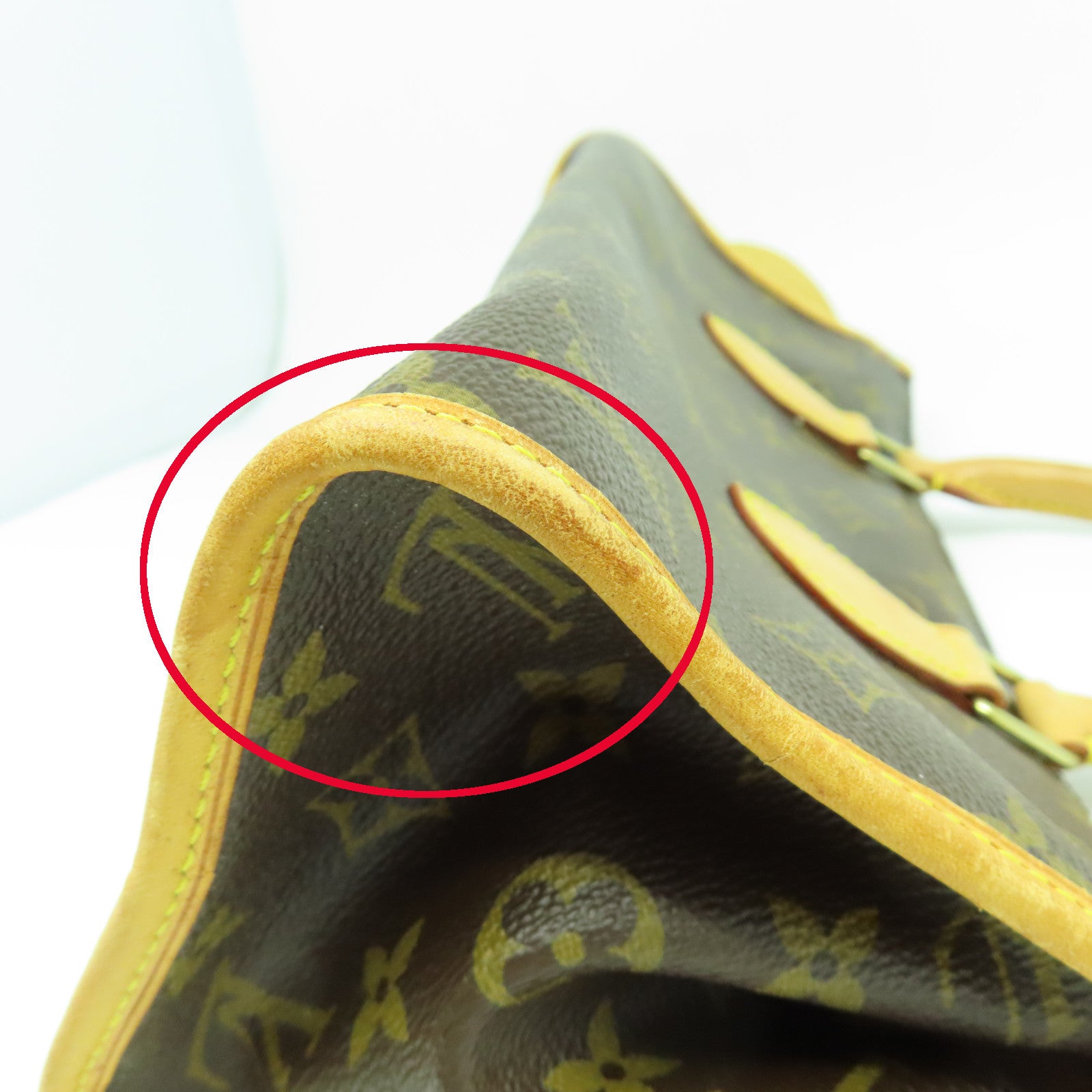 LOUIS VUITTON 【清倉大減價】Monogram Popincourt金扣手挽袋啡色