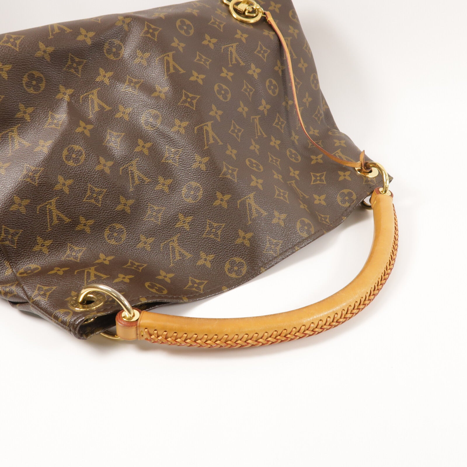 LOUIS VUITTON Monogram Artsy MM金扣肩背袋