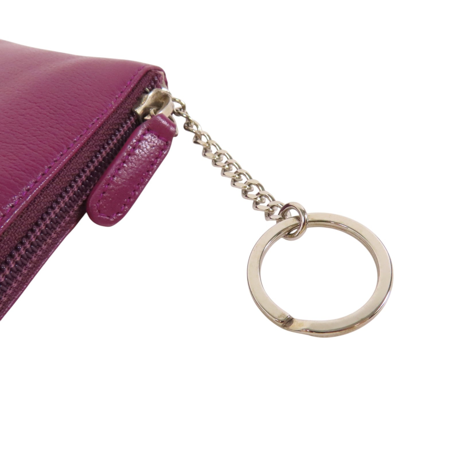 CHANEL 牛皮皮革Card Case金扣卡套