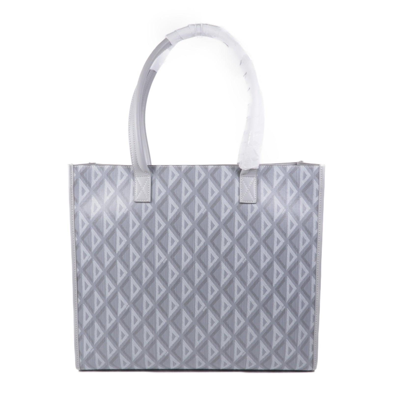 Dior 【激減優惠】塗層帆布Shoulder Tote銀扣肩背袋/手挽袋