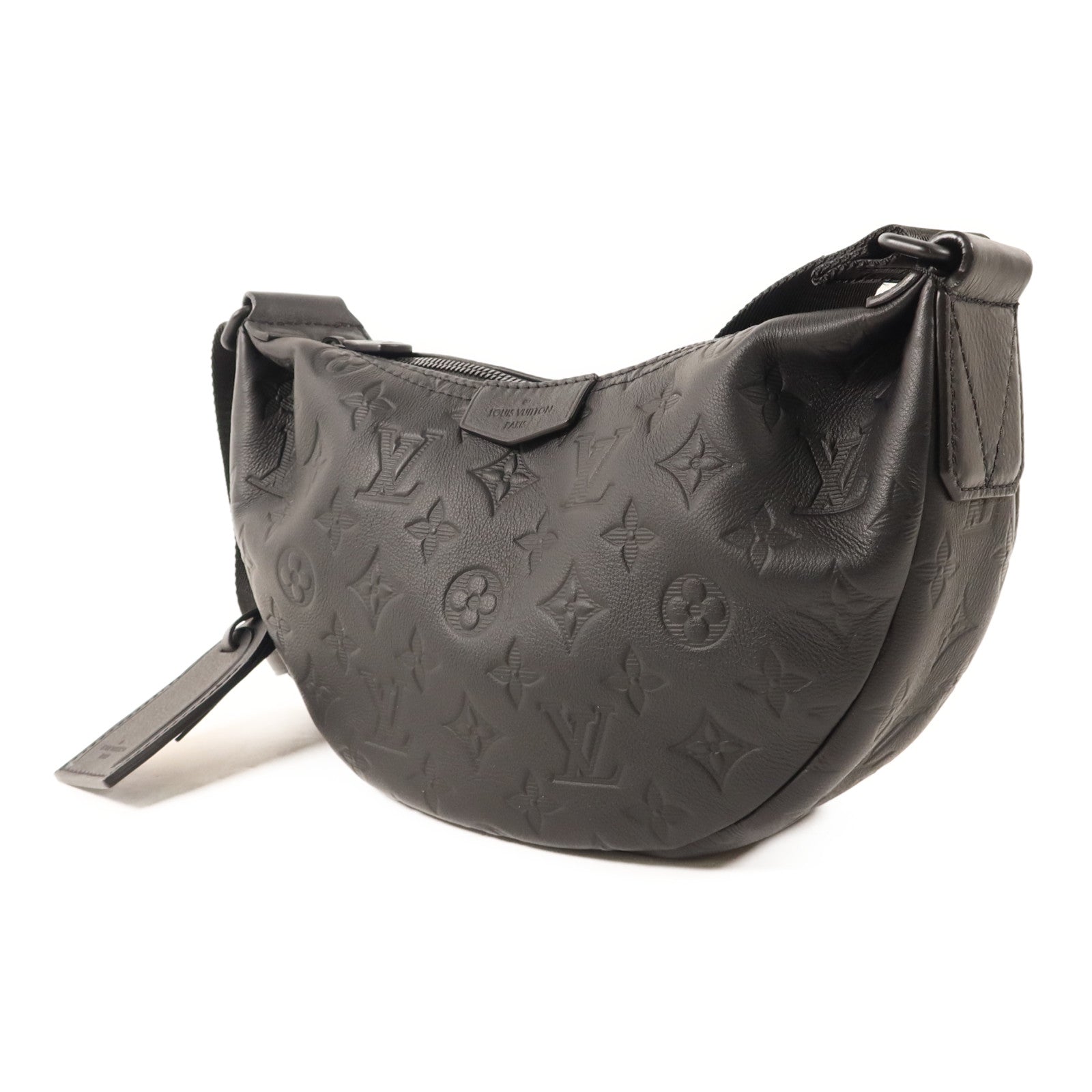 LOUIS VUITTON Monogram Shadow Hamac PM肩背袋
