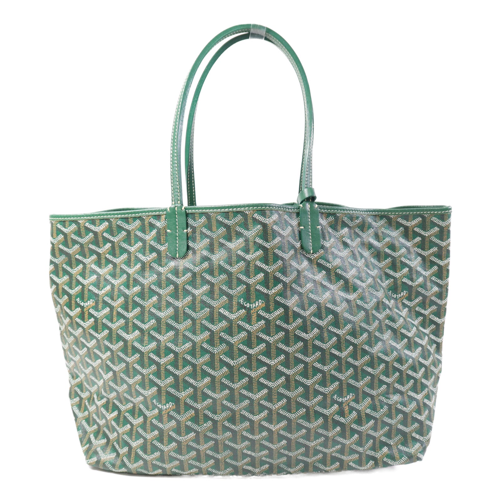 GOYARD 塗層帆布Saint Louis PM銀扣手挽袋