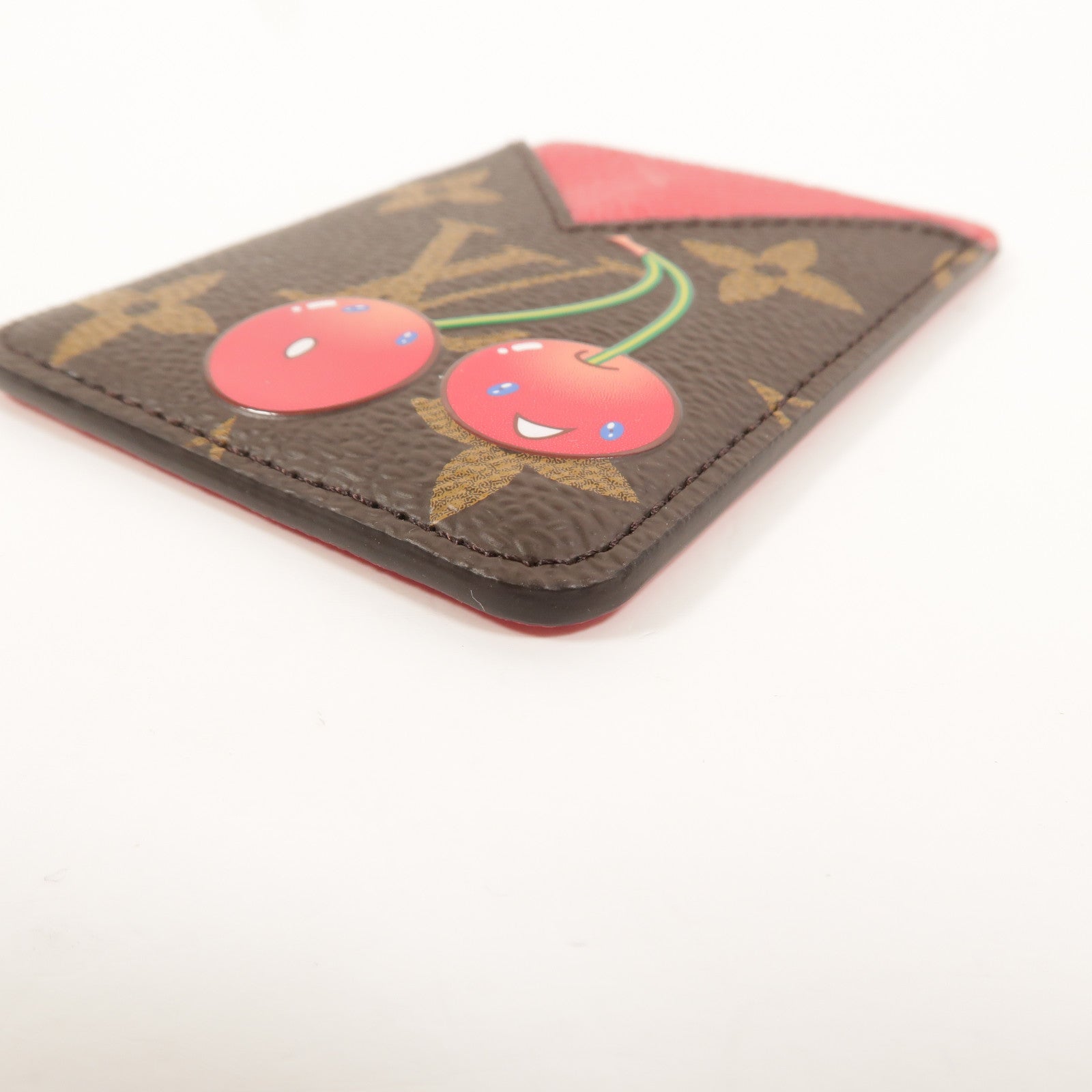 LOUIS VUITTON Monogram LVXTM Cherry Porte-Cartes Magnet卡片套