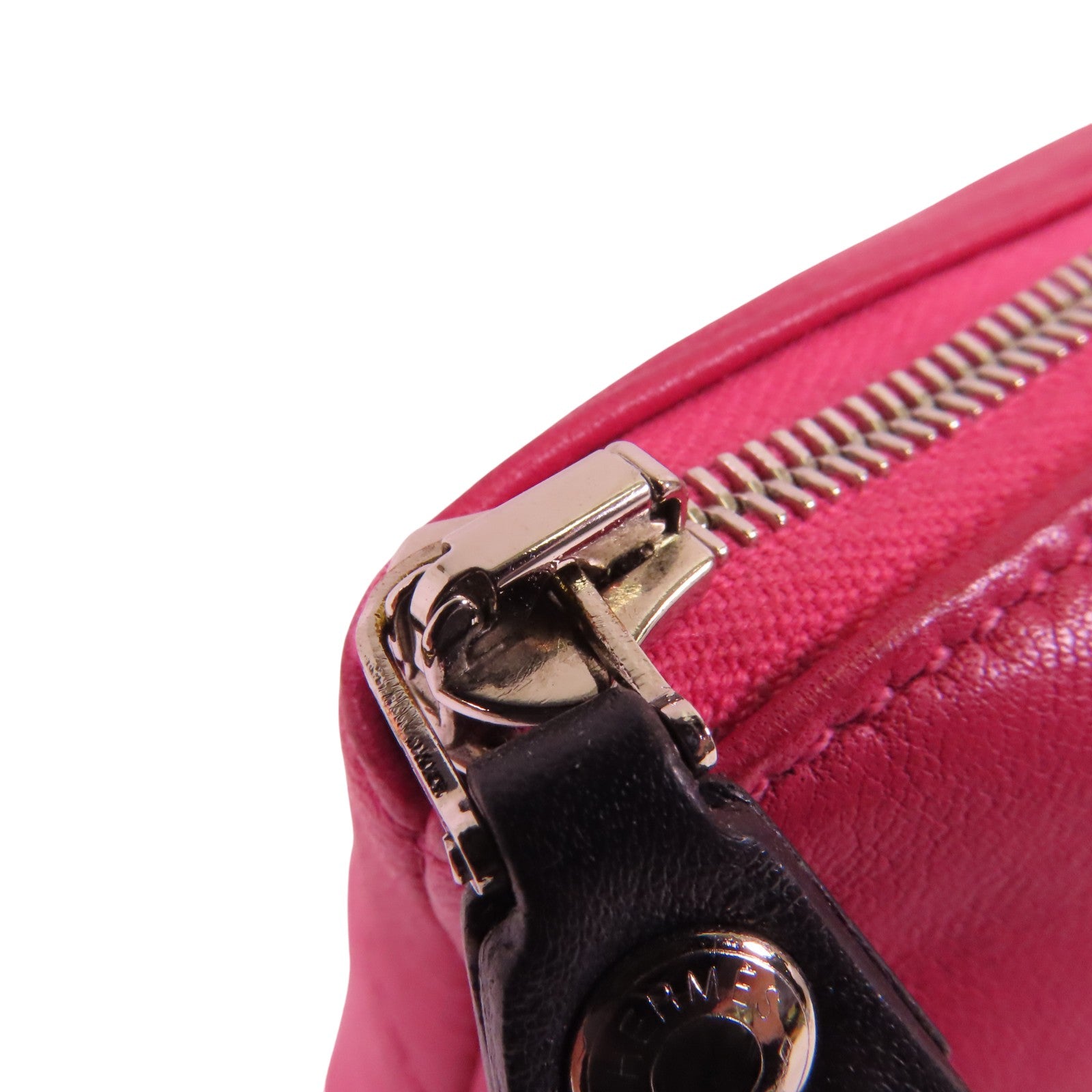 HERMES Swift皮革Touboyu GM Pouch銀扣手拿包