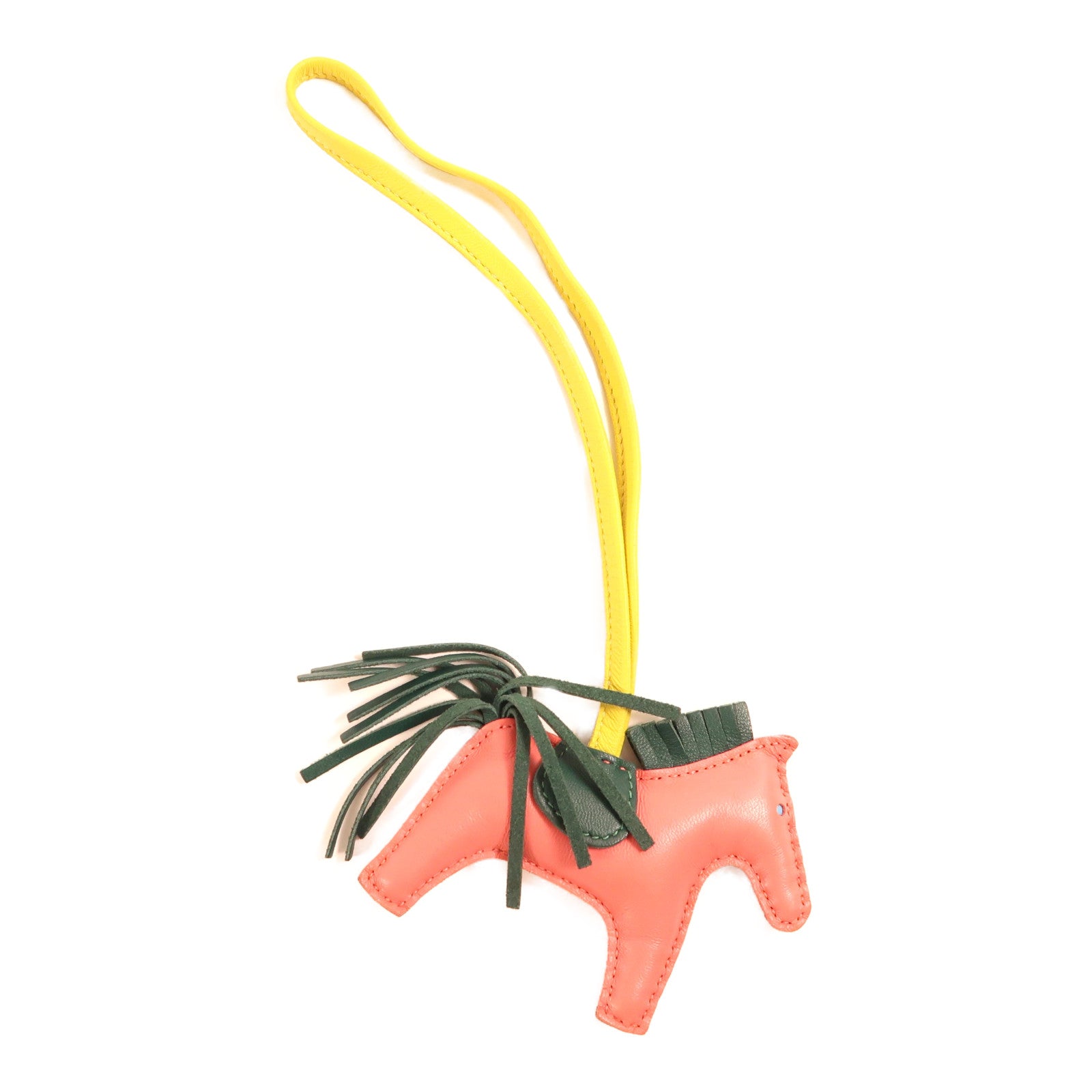 HERMES Swift皮革Rodeo PM掛飾