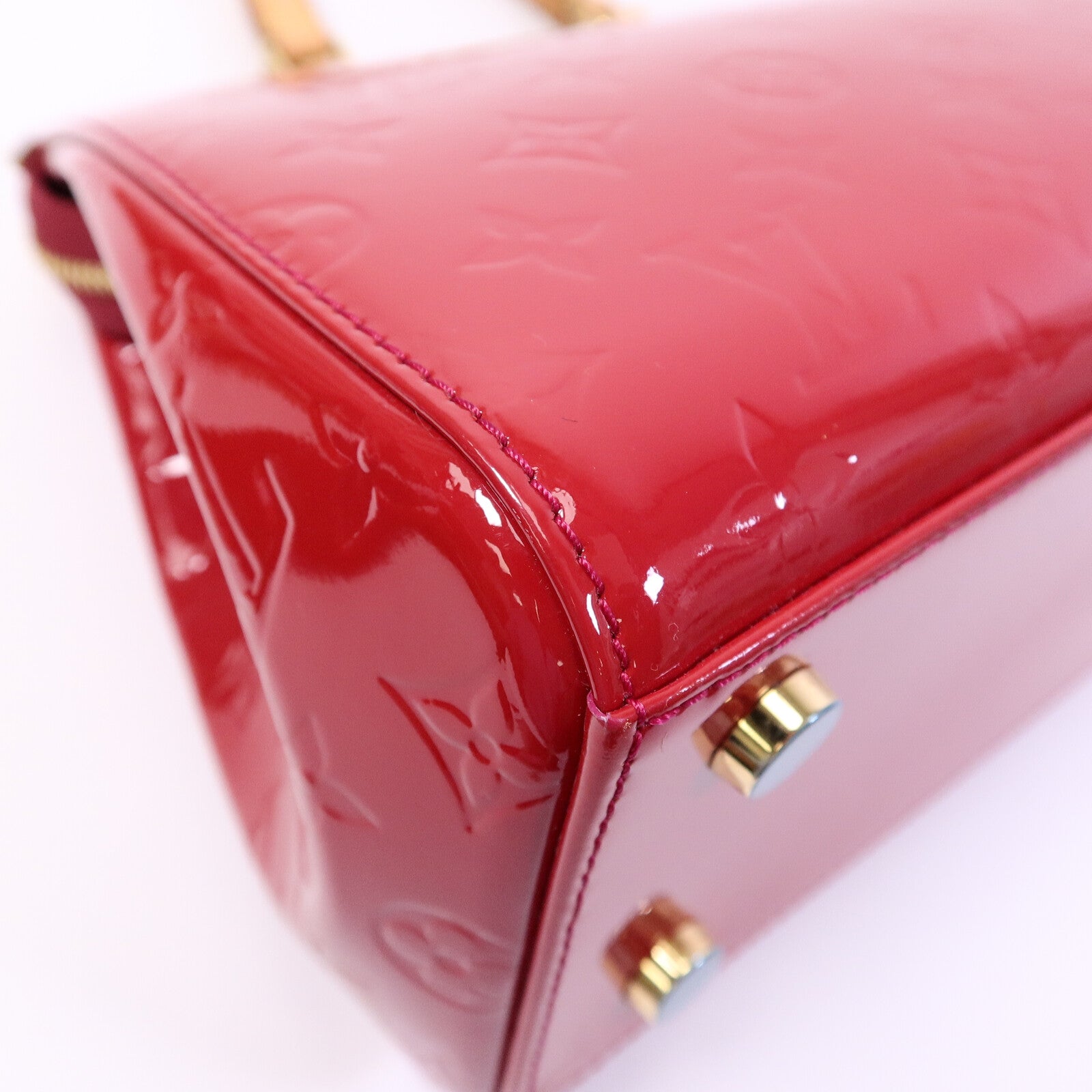 LOUIS VUITTON Monogram Vernis Brea MM手挽袋