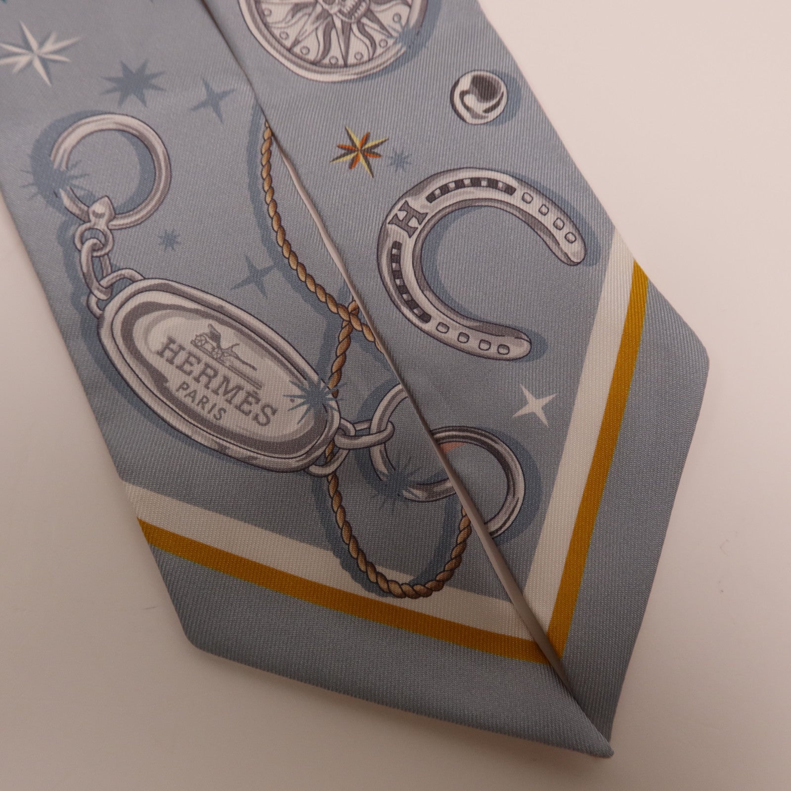 HERMES 絲質Twilly絲巾