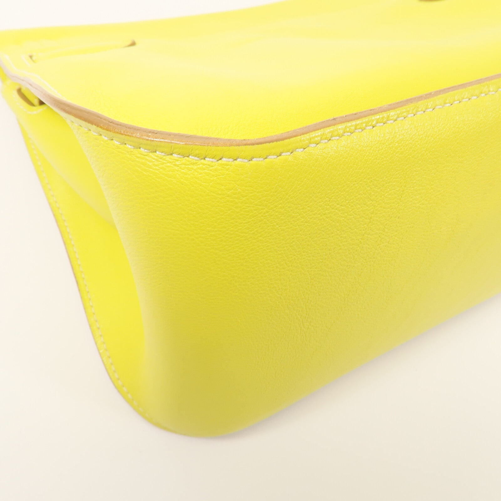 HERMES Swift皮革Jypsiere 28肩背袋Lime