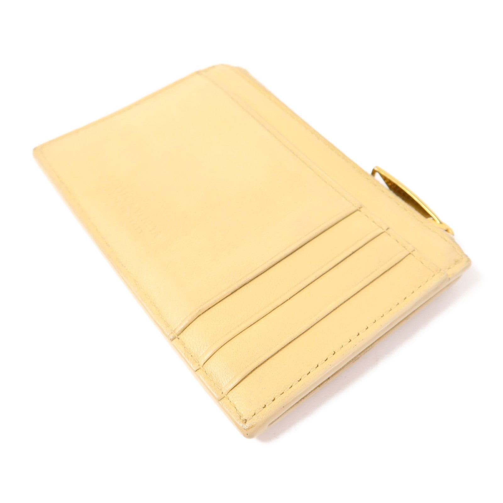 BOTTEGA VENETA 羊皮皮革Card Case金扣卡片套