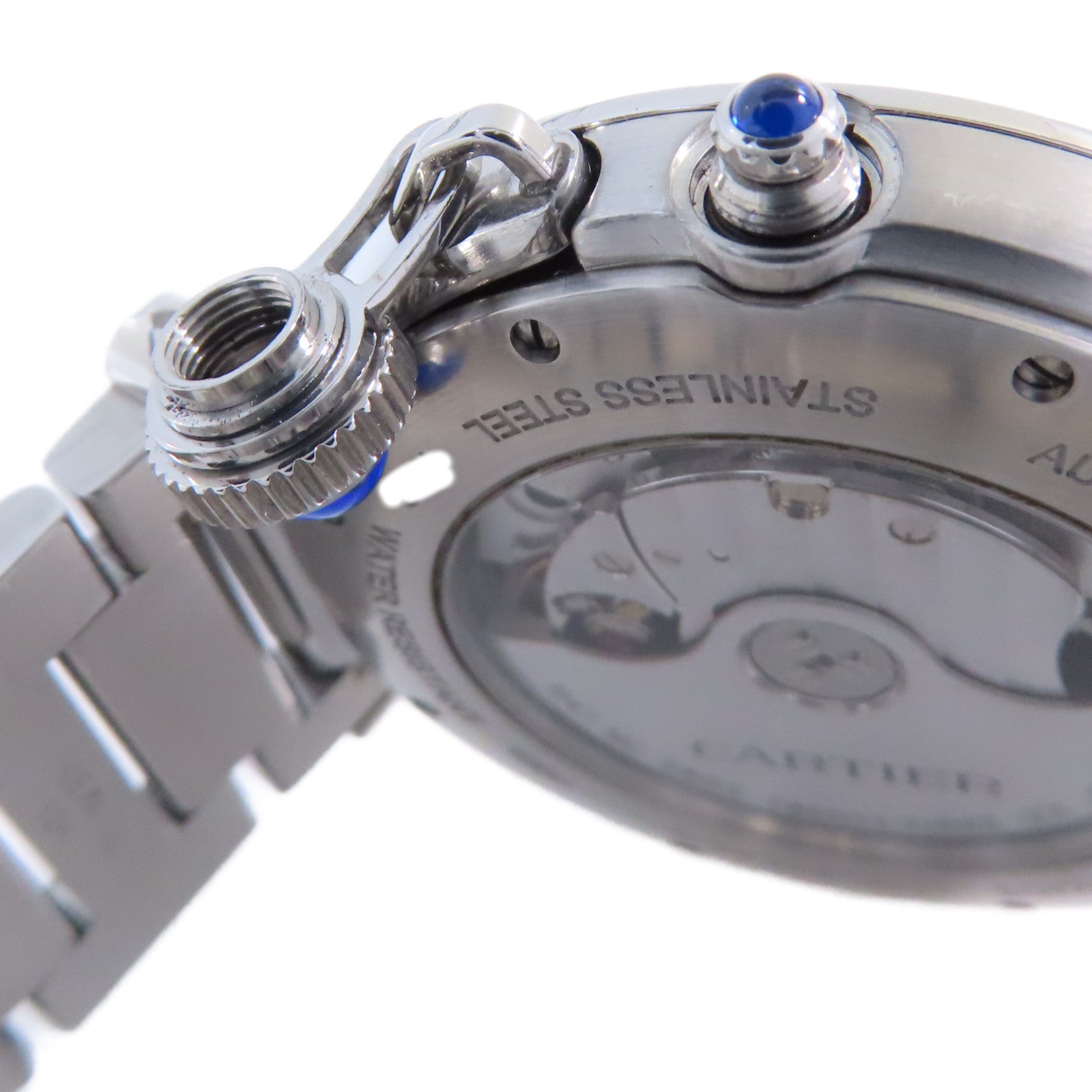 CARTIER Pasha Automatic Watch WSPA0009 Stainless Steel Grey