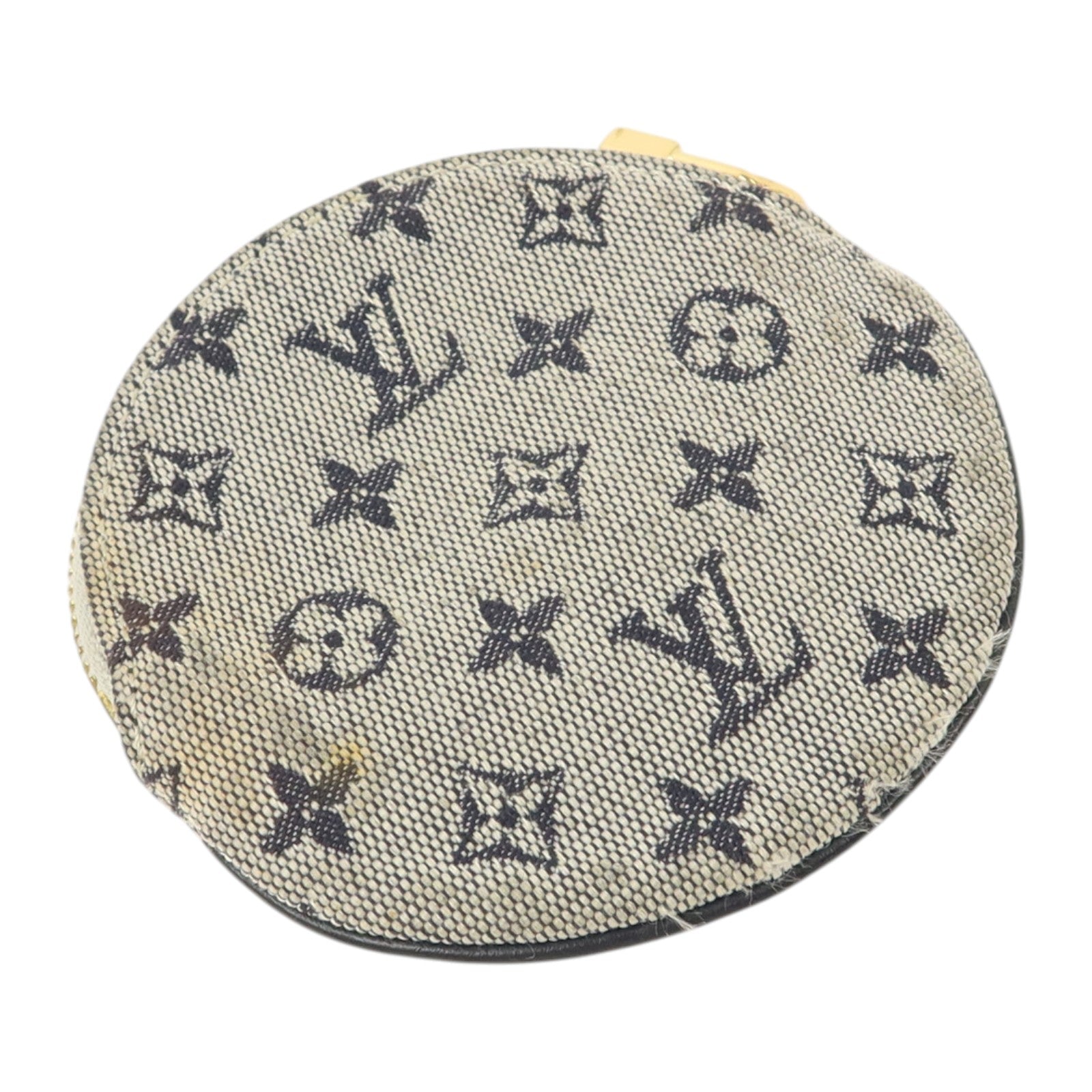 LOUIS VUITTON Monogram Mini Coin Purse金扣零錢包