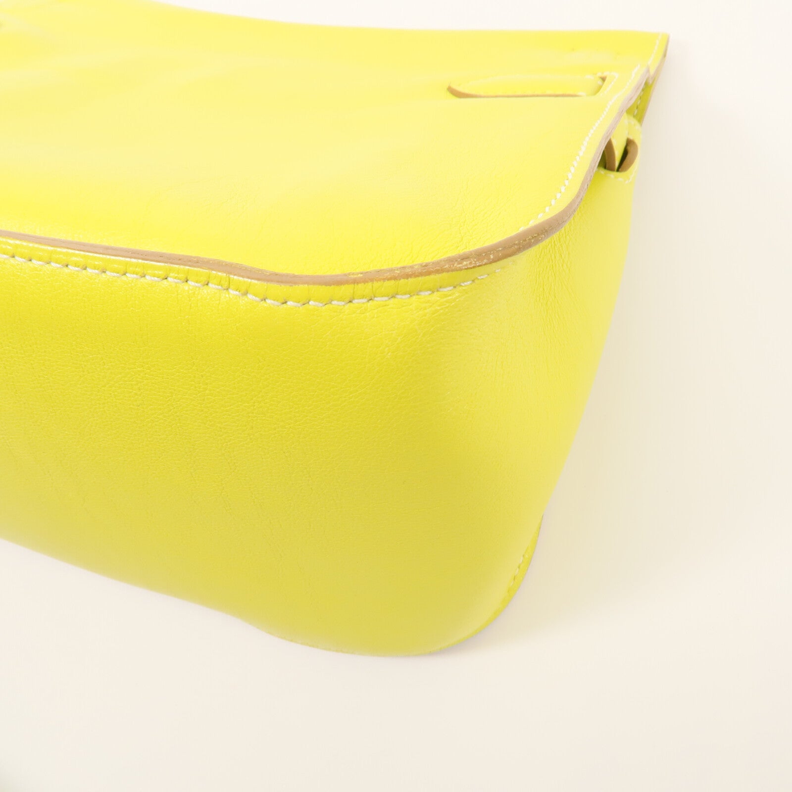 HERMES Swift皮革Jypsiere 28肩背袋Lime