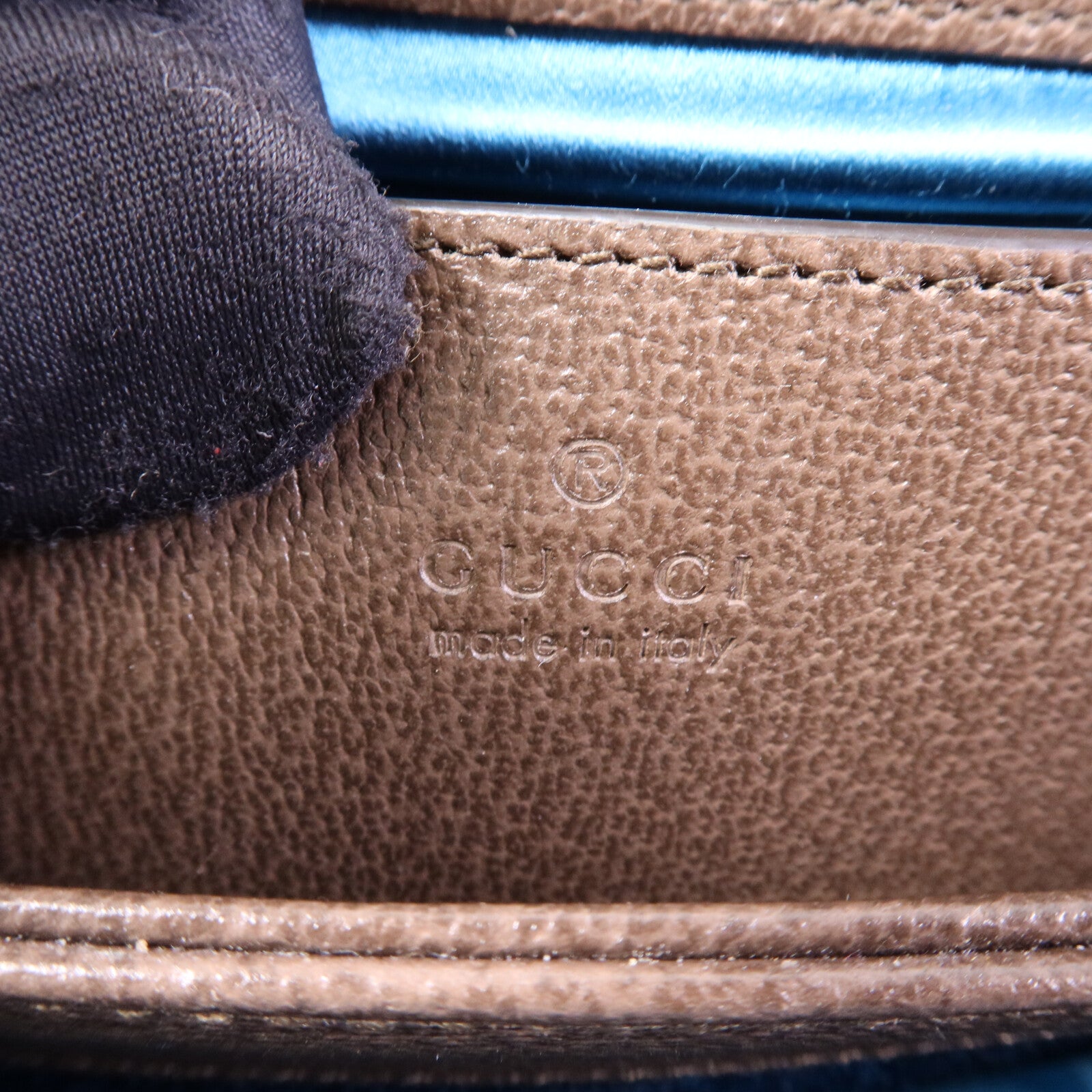 GUCCI 塗層帆布Ophidia GG金扣鏈帶肩背袋