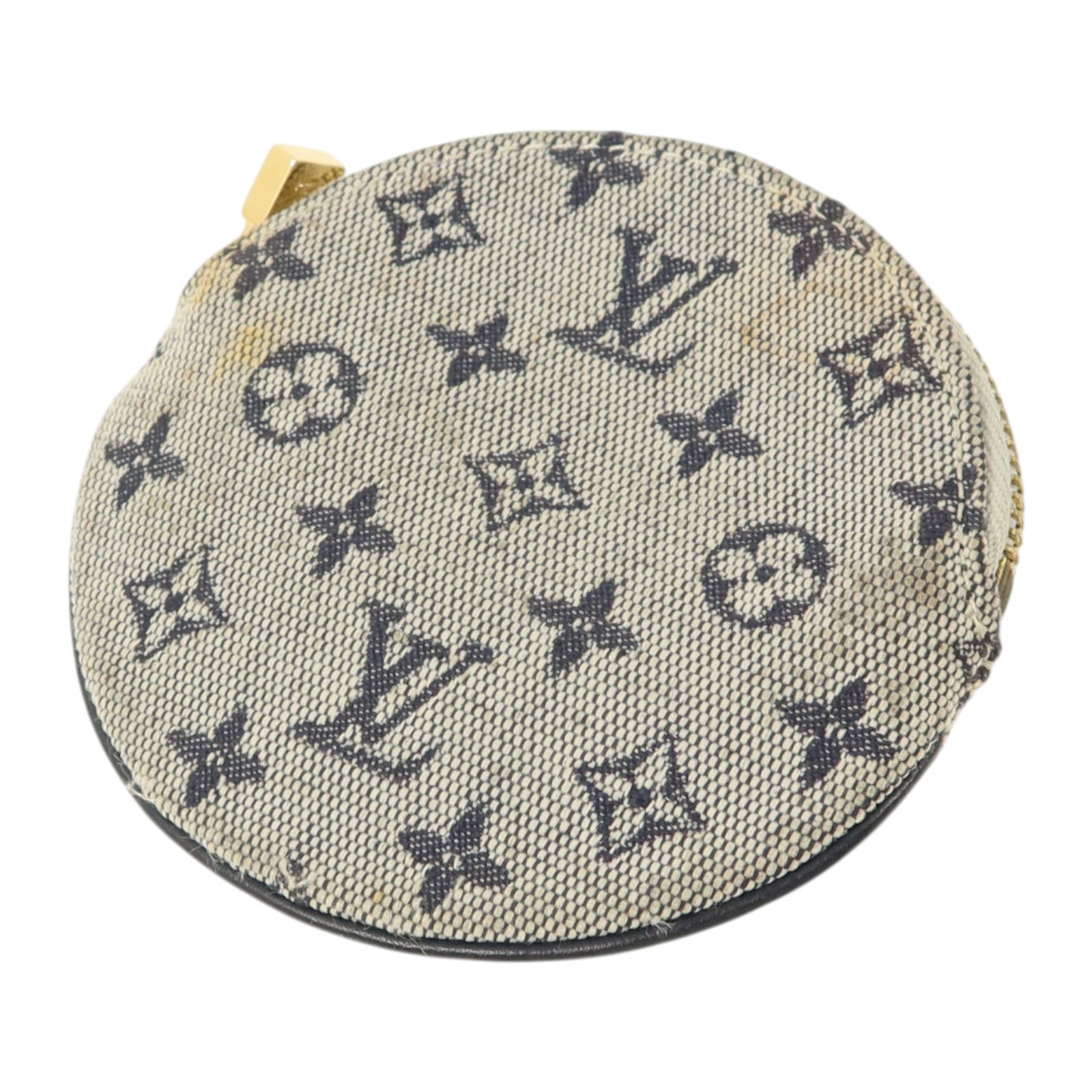 LOUIS VUITTON Monogram Mini Coin Purse金扣零錢包