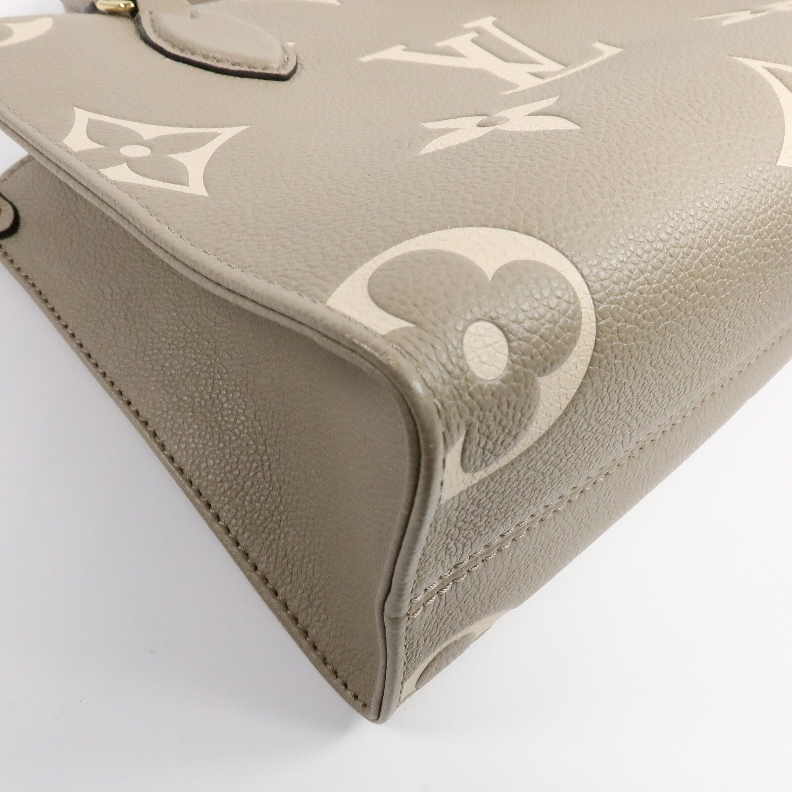 LOUIS VUITTON Monogram Empreinte OnTheGo PM金扣手挽肩背兩用袋