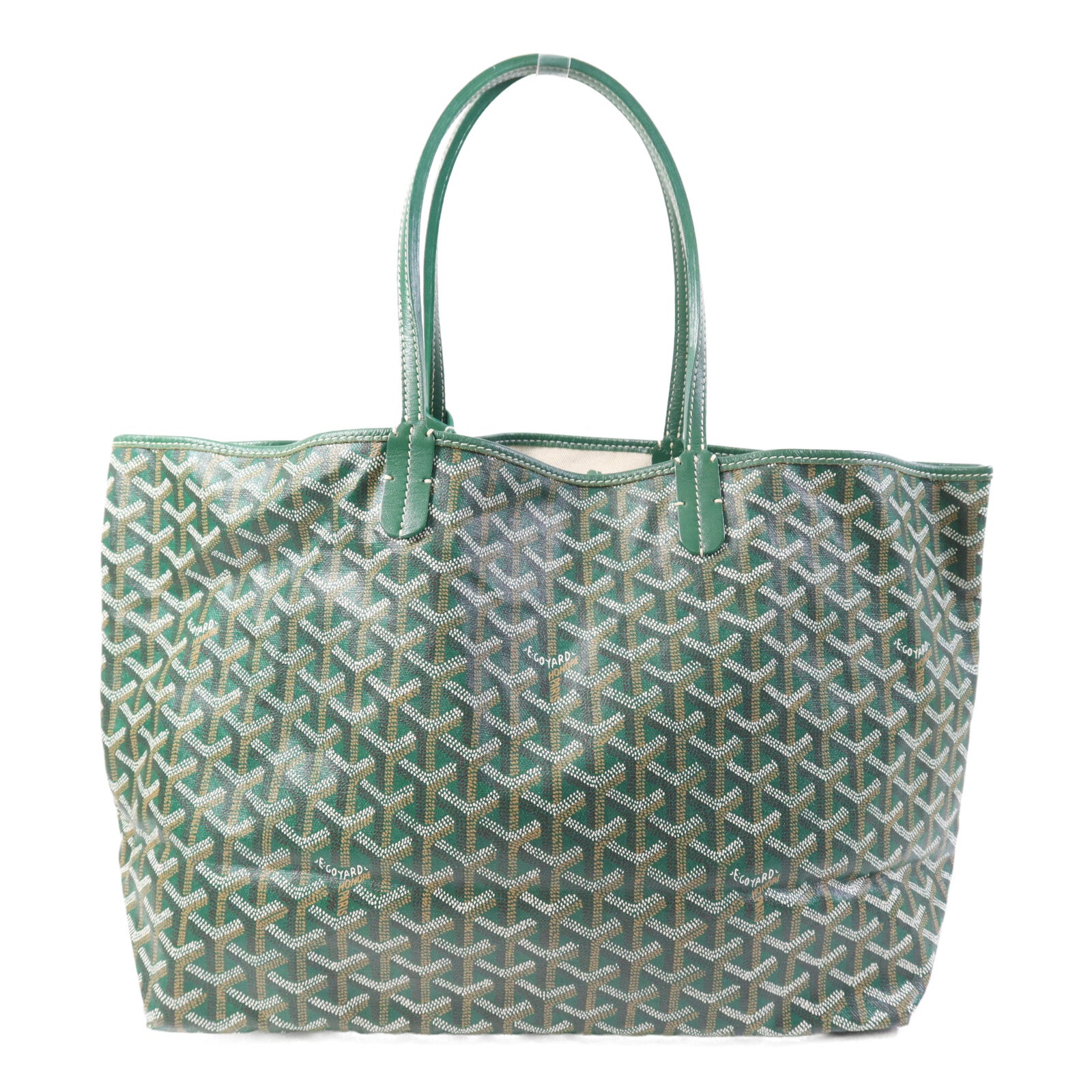 GOYARD 塗層帆布Saint Louis PM銀扣手挽袋