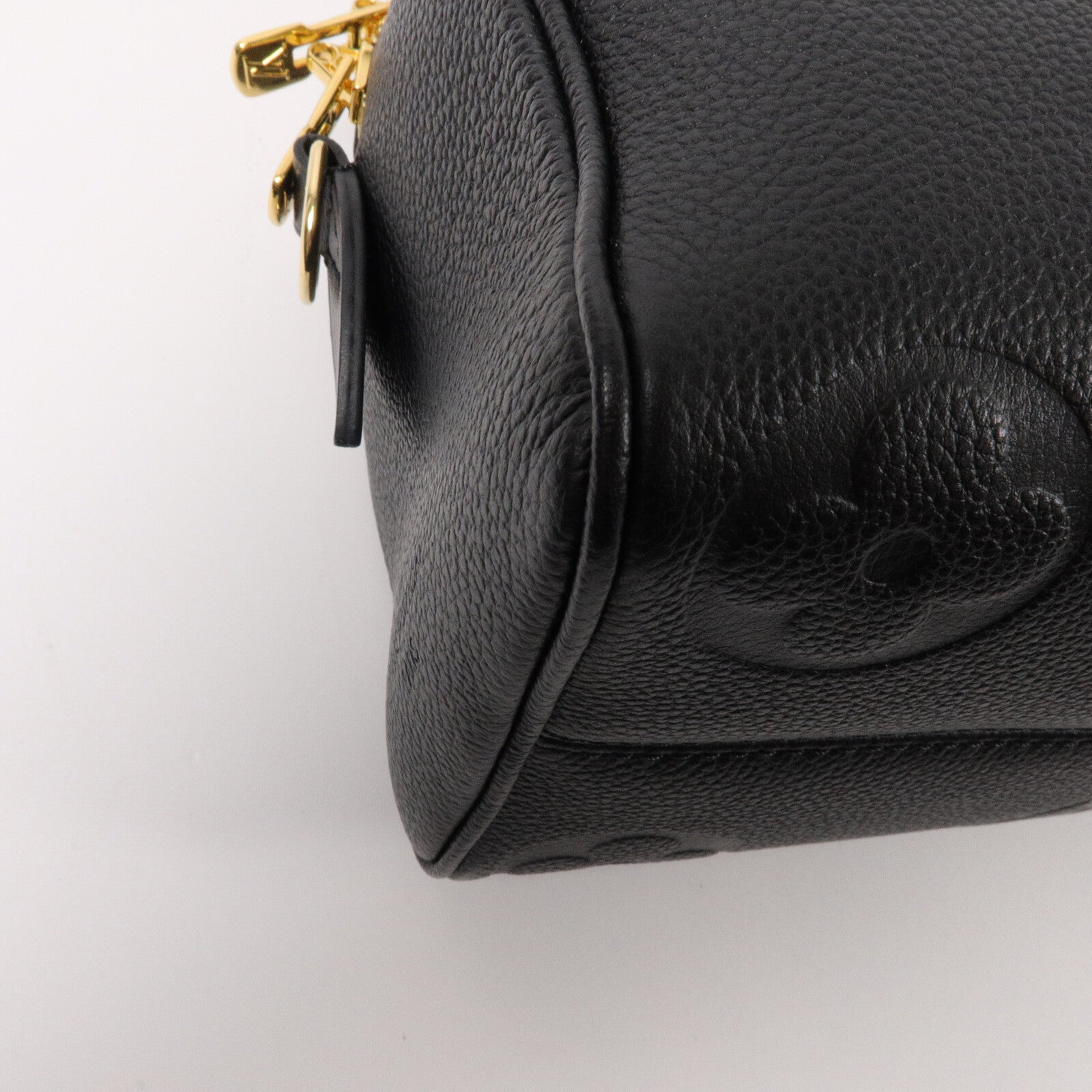 LOUIS VUITTON Monogram Empreinte Speedy Bandouliere 20手挽肩背兩用袋