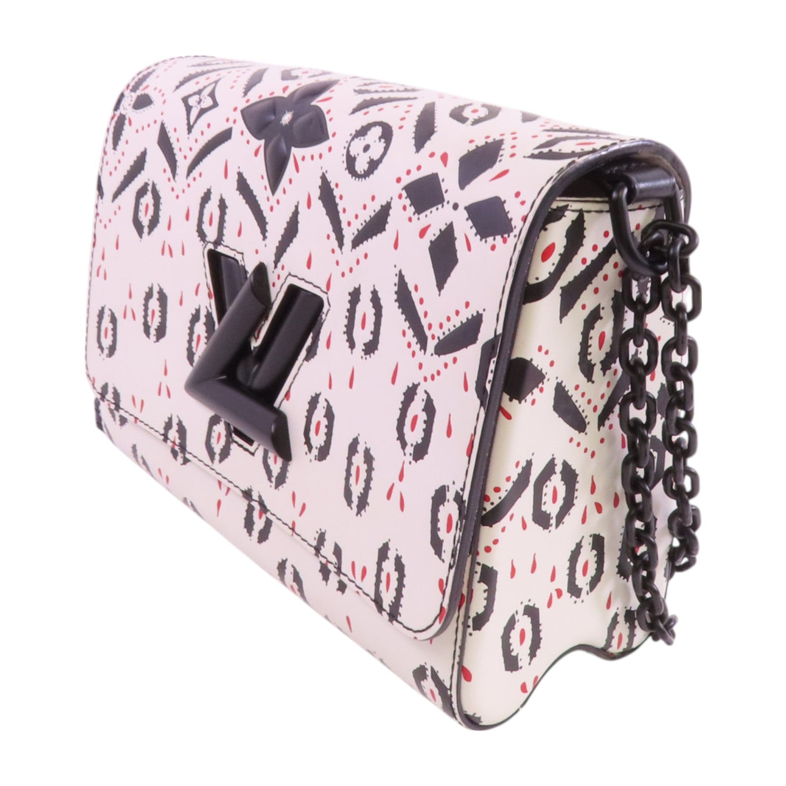 LOUIS VUITTON 牛皮皮革Graphic Print Twist MM肩背袋