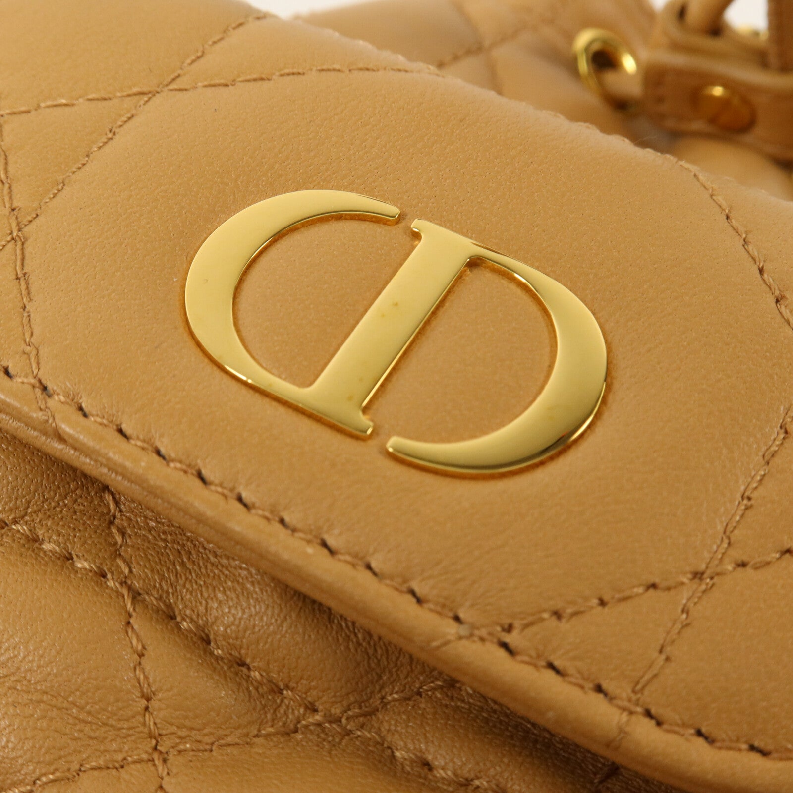Dior 牛皮皮革Nano Caro Bucket Bag手挽肩背兩用袋