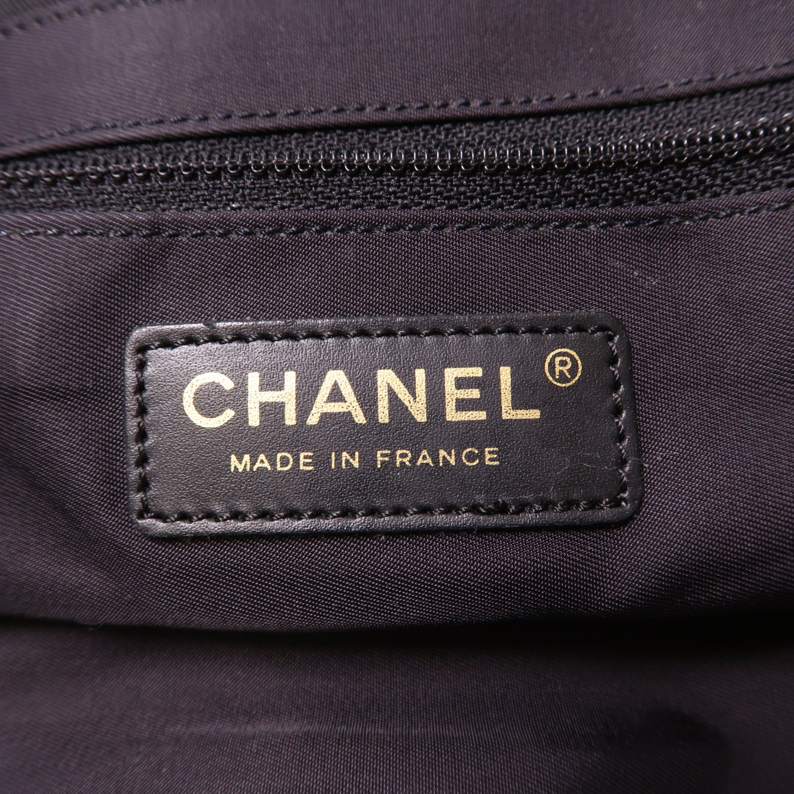 CHANEL 尼龍New Travel Line Tote Bag手挽袋黑色