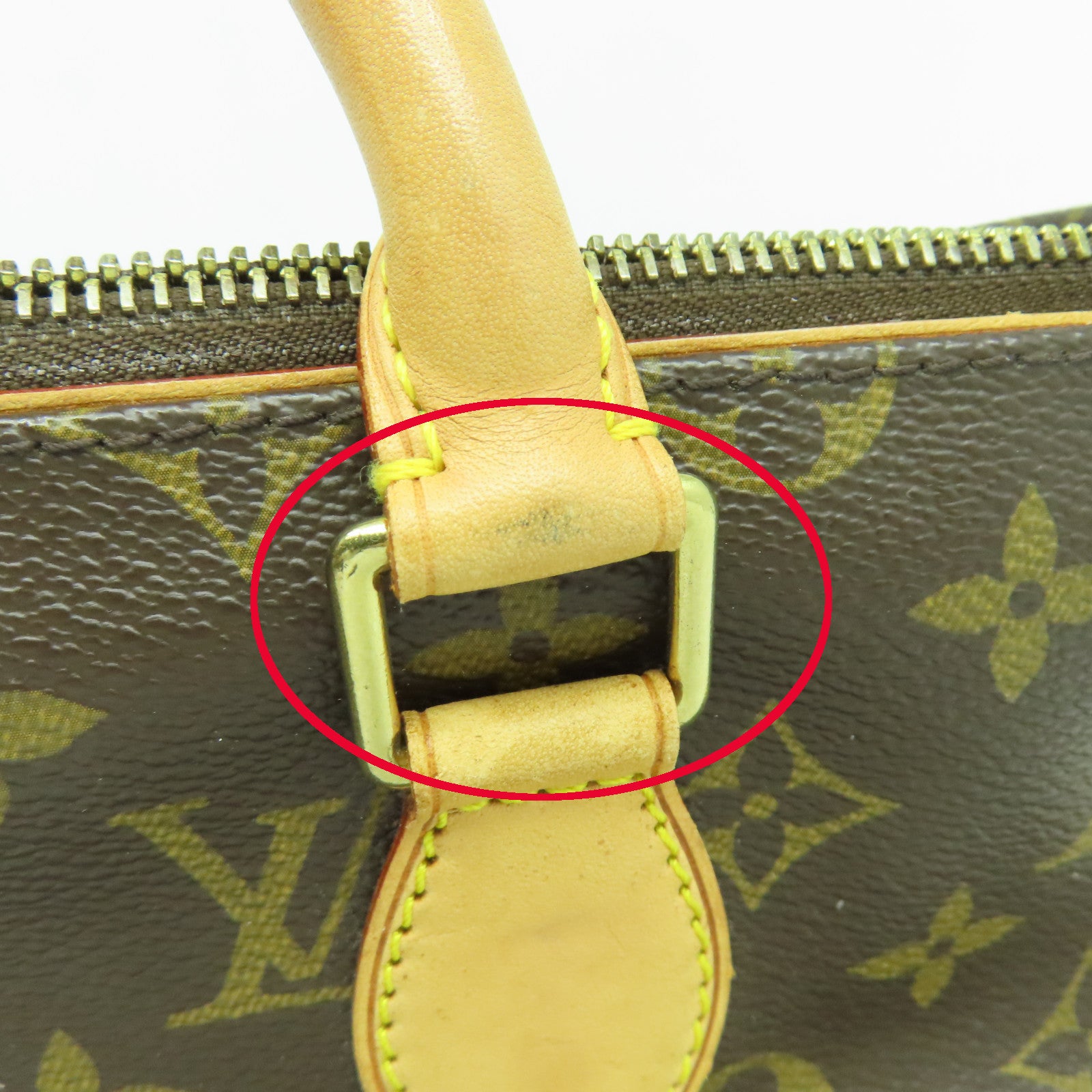 LOUIS VUITTON 【清倉大減價】Monogram Popincourt金扣手挽袋啡色