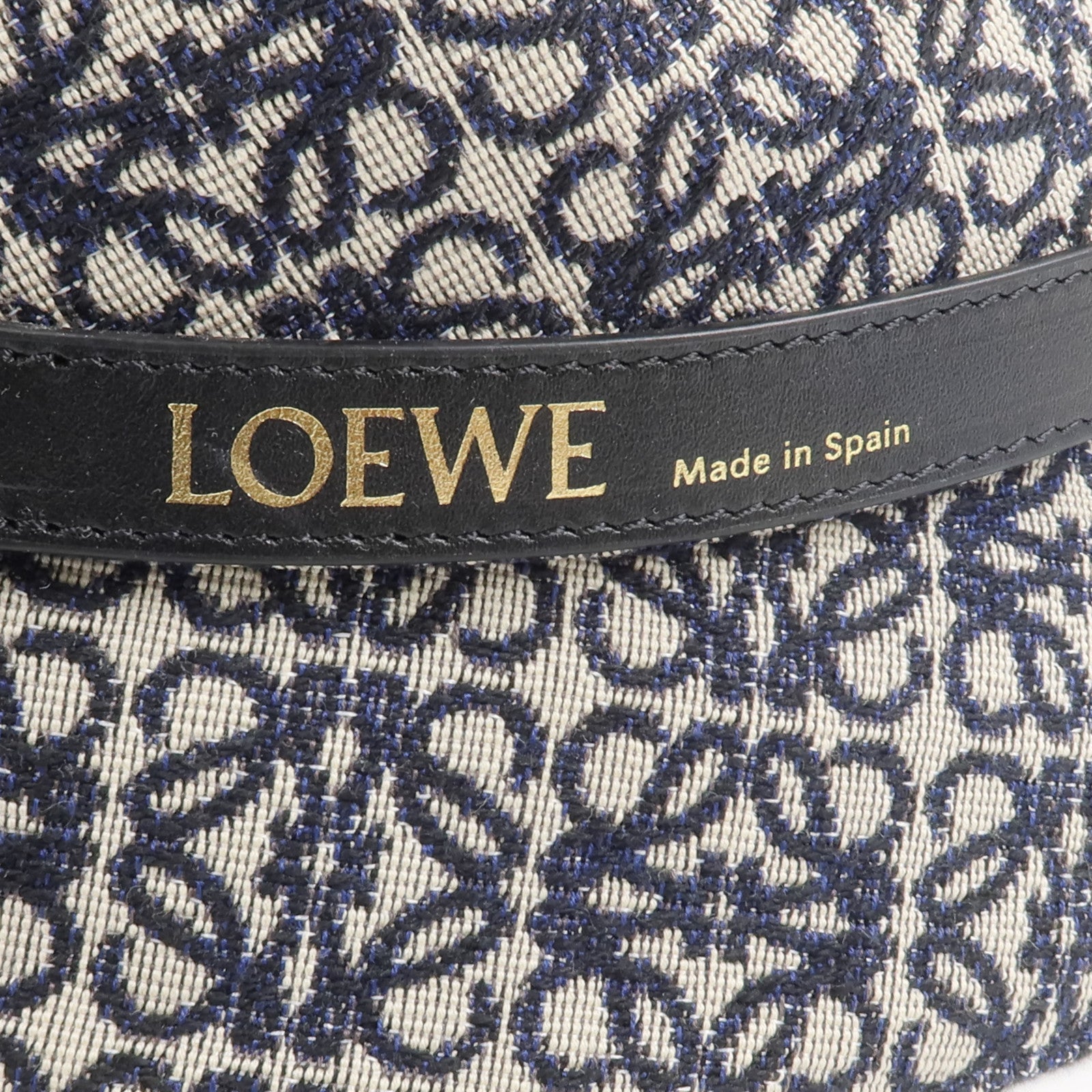 LOEWE 帆布Anagram Bucket Hat帽子