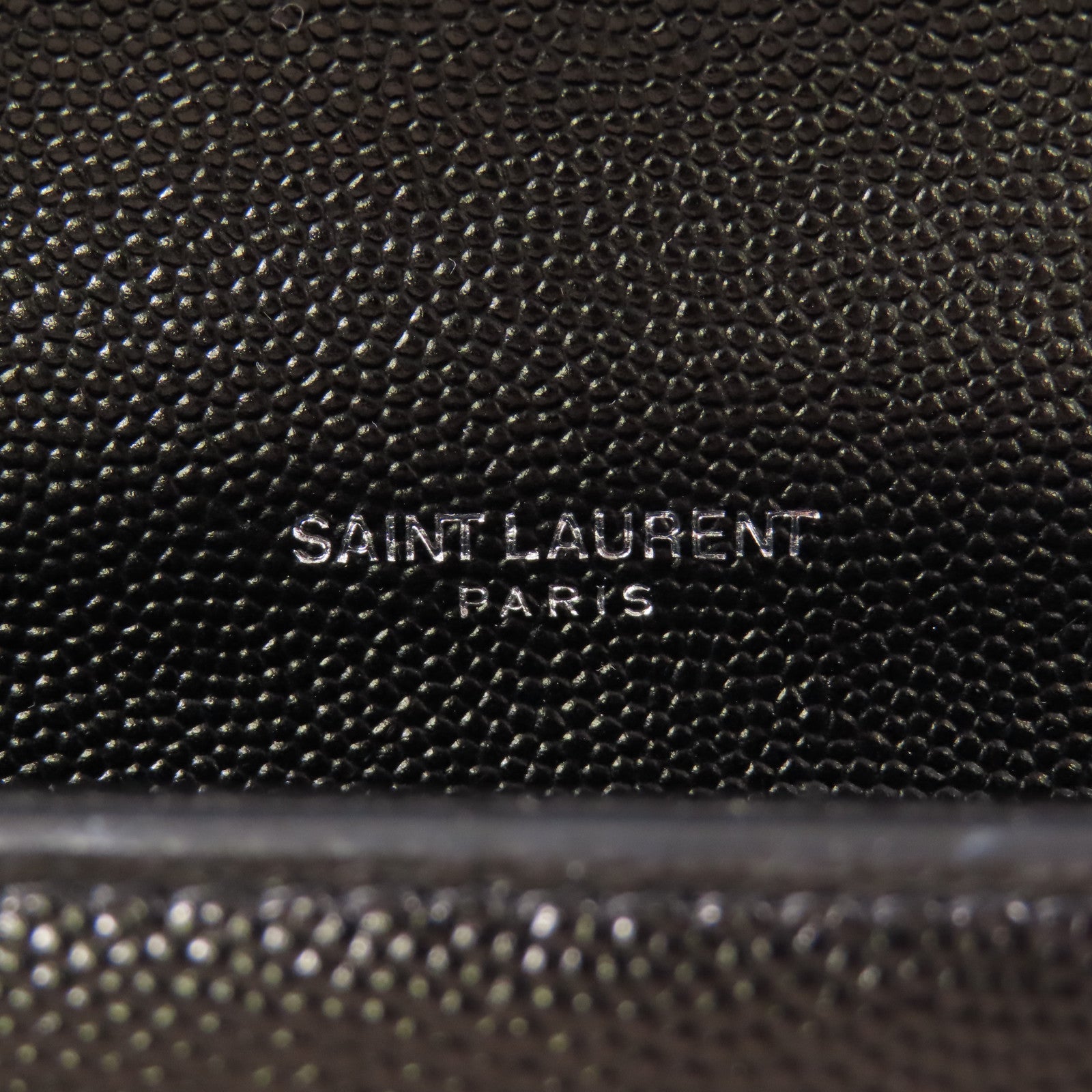 SAINT LAURENT 牛皮皮革Kate Medium銀扣鏈帶肩背袋