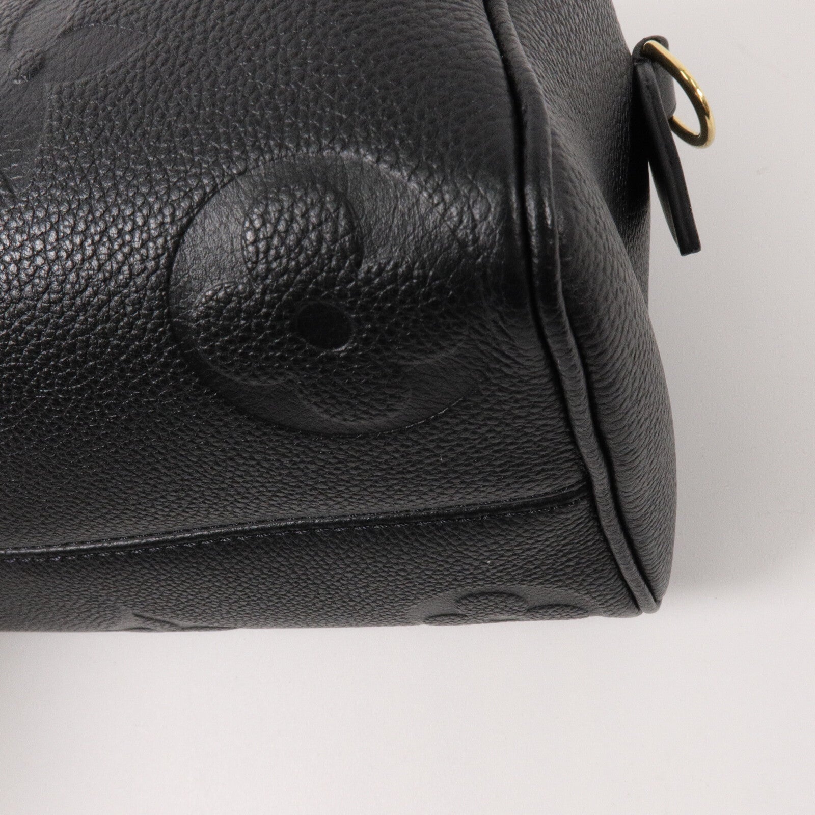 LOUIS VUITTON Monogram Empreinte Speedy Bandouliere 20手挽肩背兩用袋