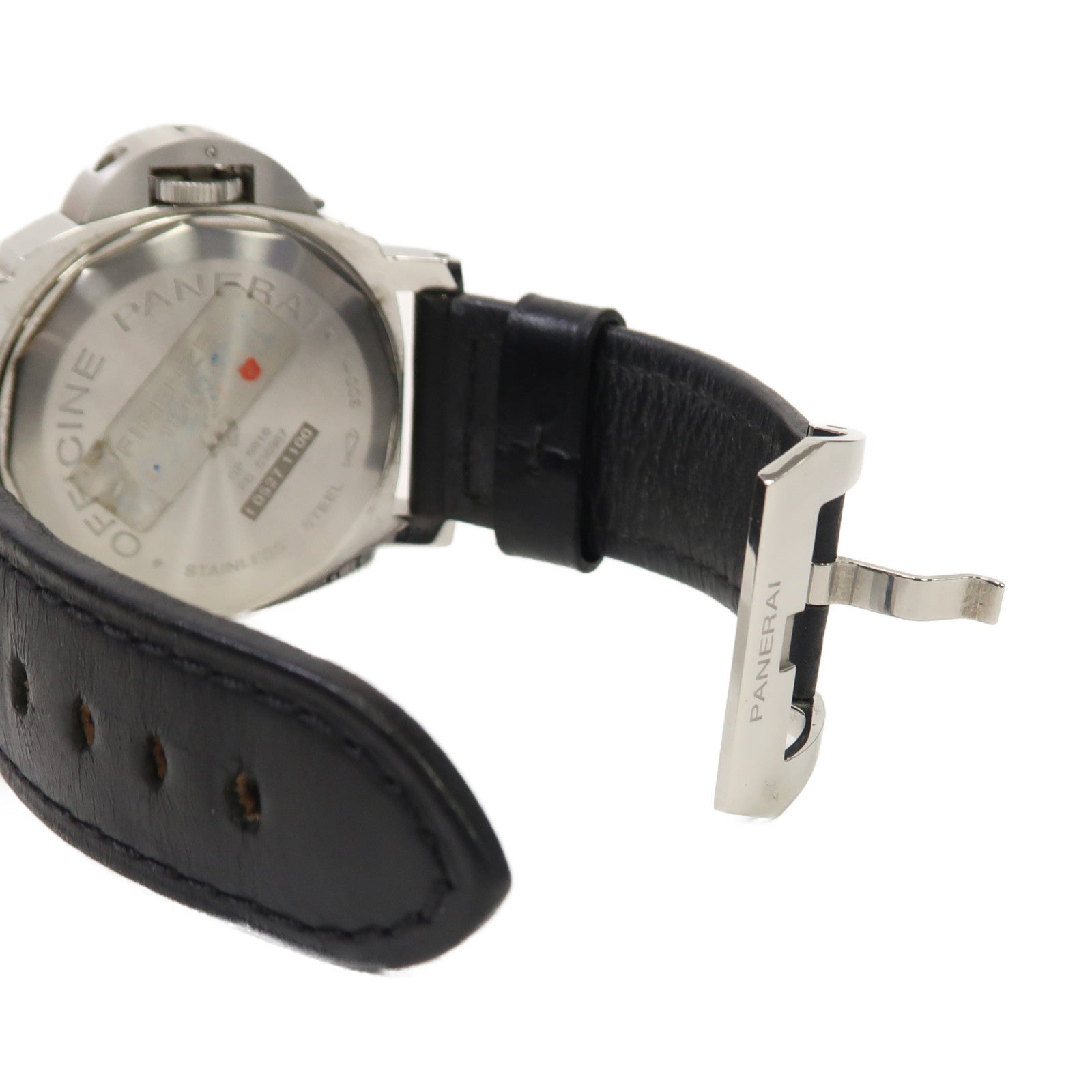 PANERAI Luminor 44mm不鏽鋼手錶自動機芯黑色