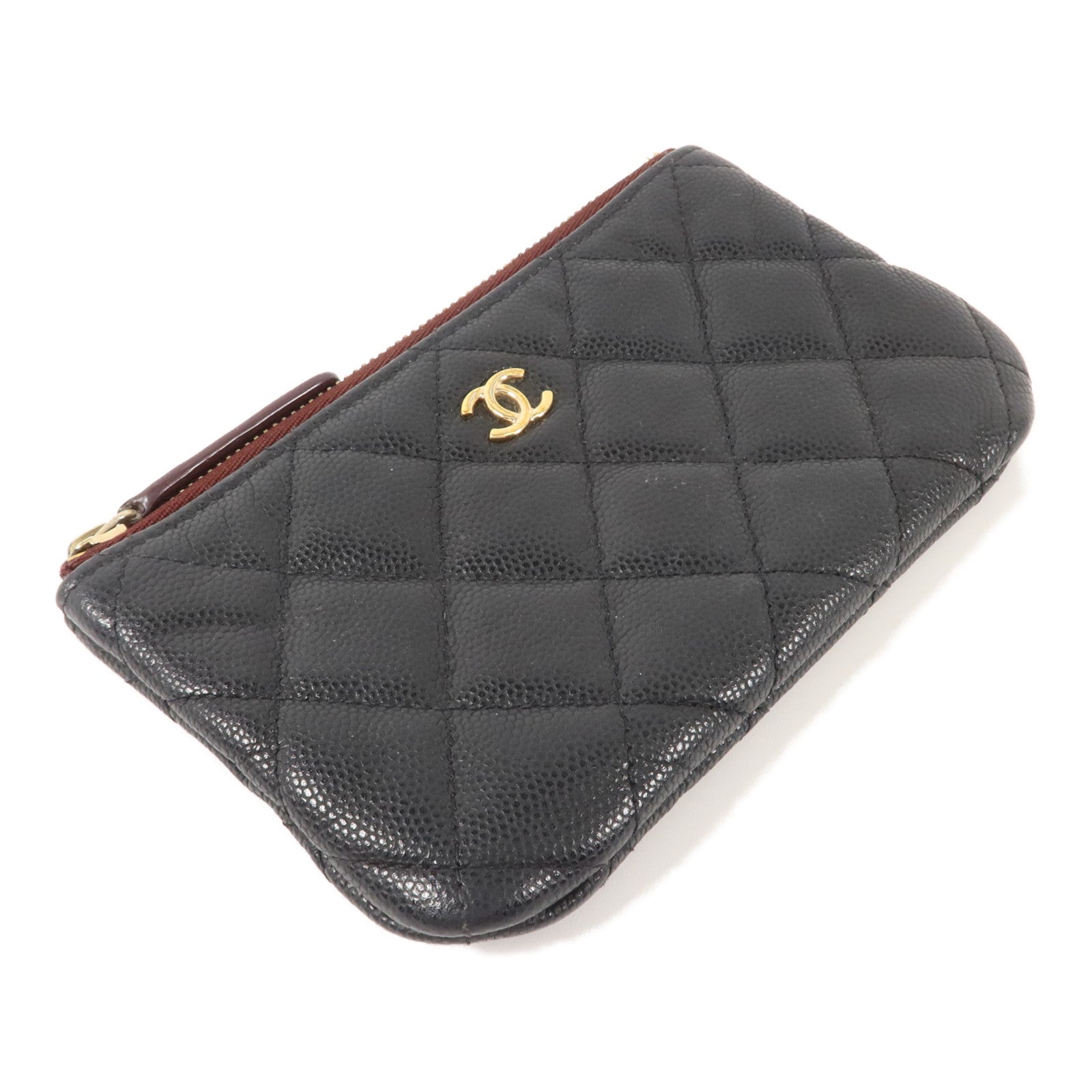 CHANEL 牛皮皮革Classic Small Zipper Pouch