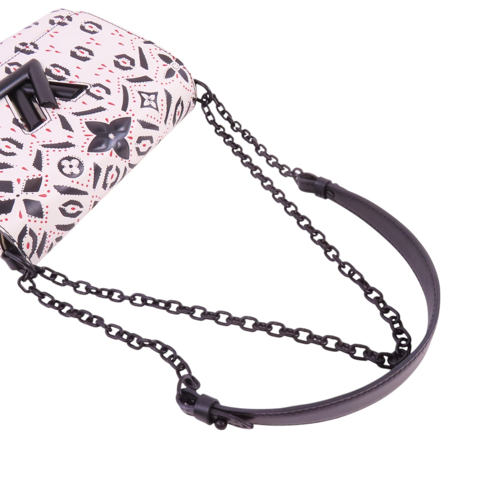 LOUIS VUITTON 牛皮皮革Graphic Print Twist MM肩背袋