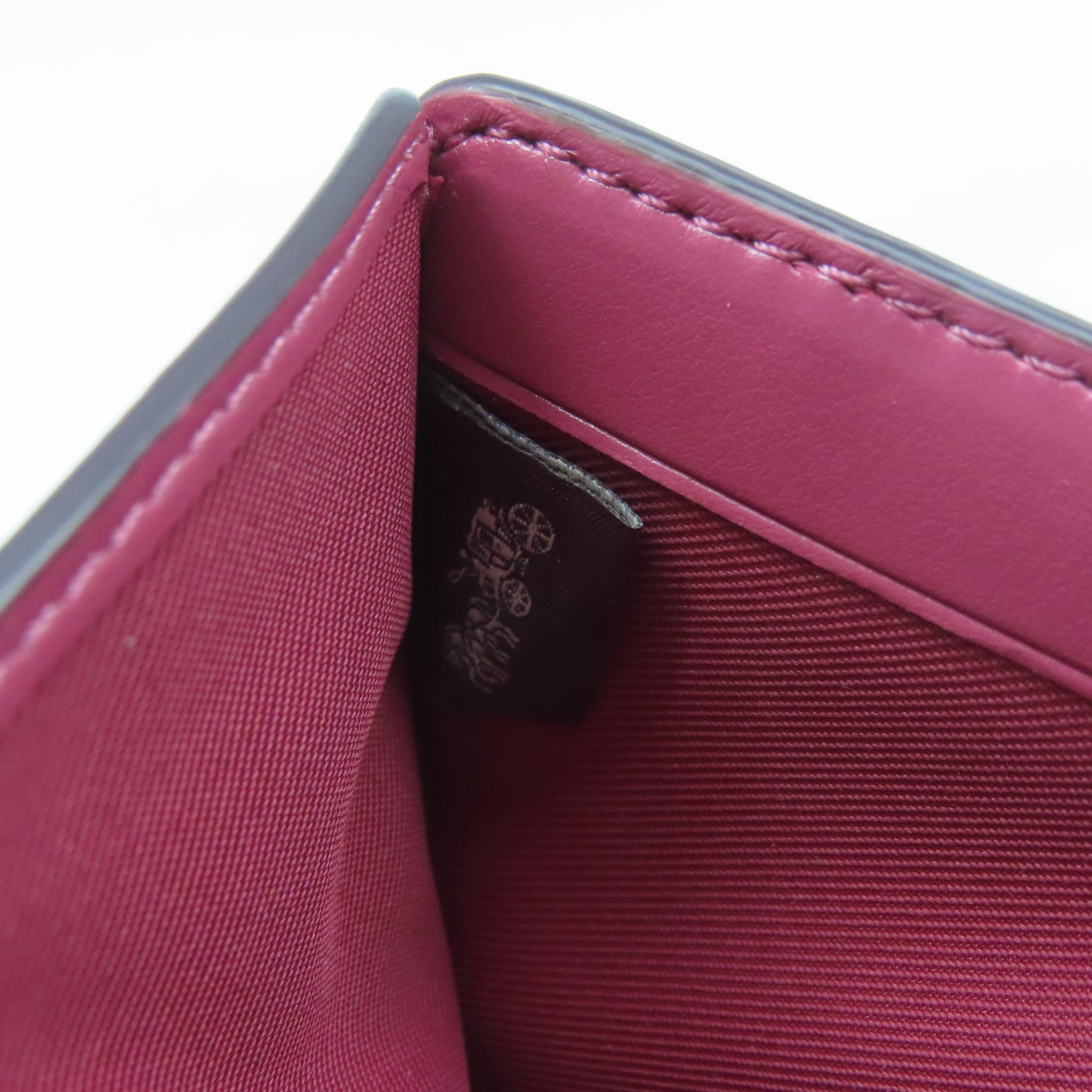 COACH 【激減優惠】塗層帆布Wallet金扣錢包粉紅色/米色