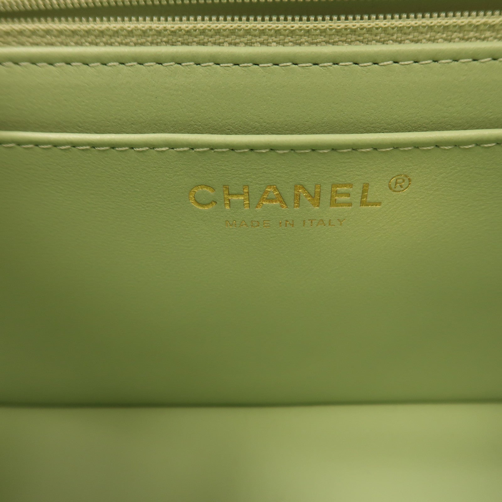 CHANEL 羊皮皮革2Way Shoulder金扣鏈帶手挽肩背兩用袋