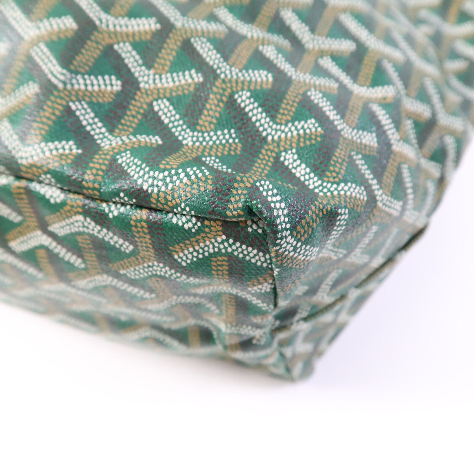 GOYARD 塗層帆布Saint Louis PM銀扣手挽袋