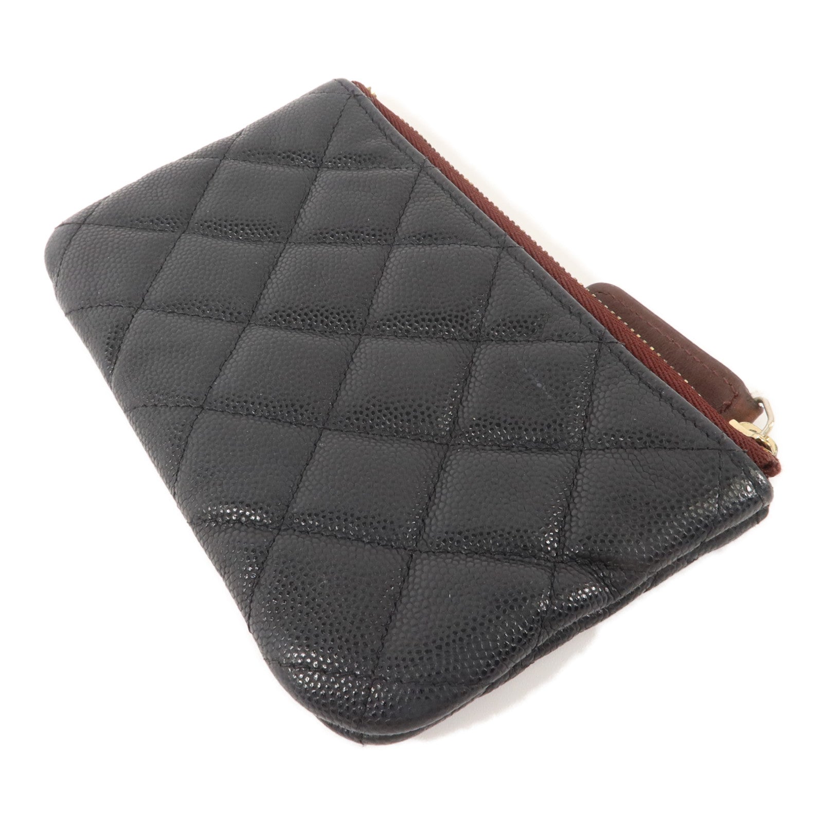 CHANEL 牛皮皮革Classic Small Zipper Pouch