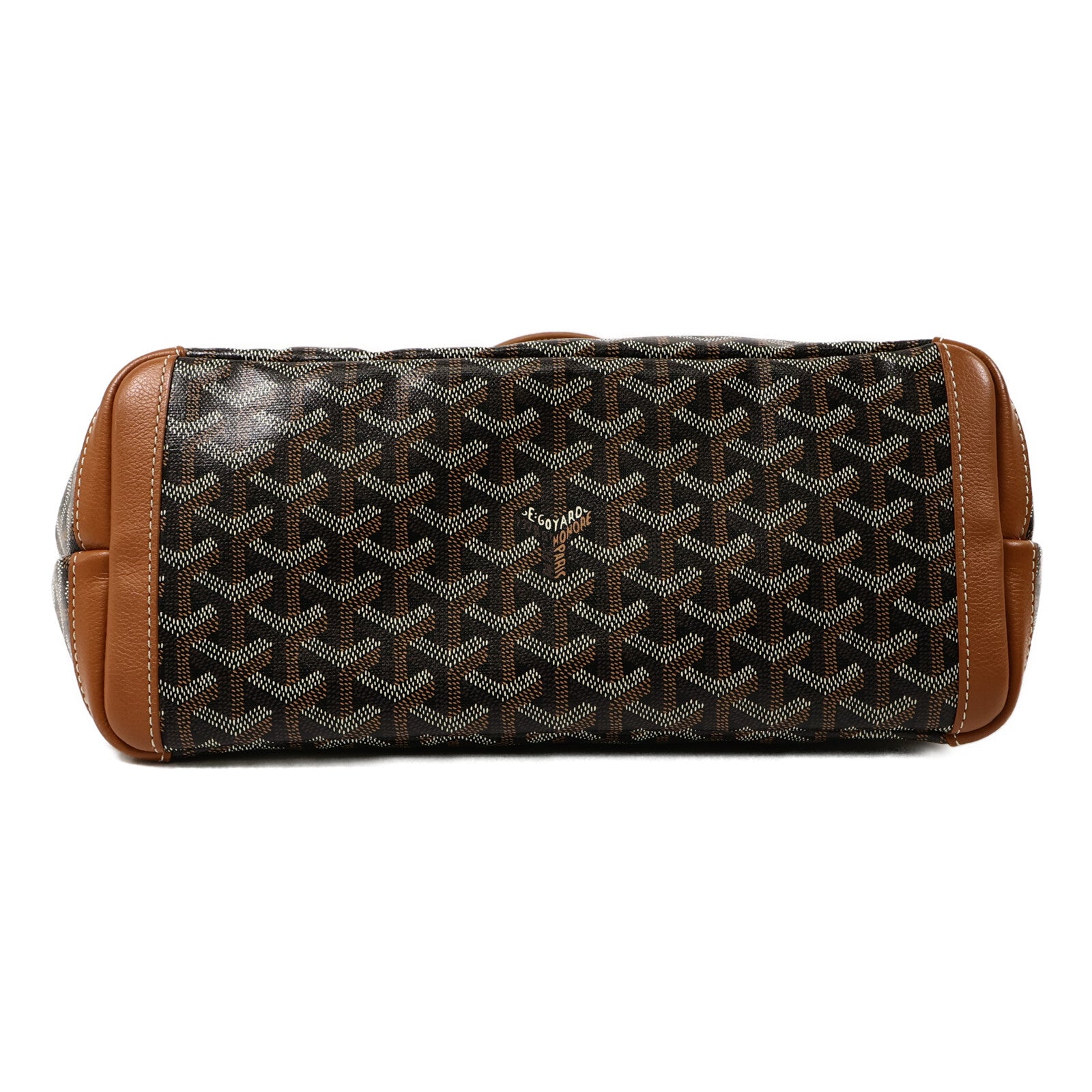 GOYARD 牛皮皮革/塗層帆布Artois PM手挽袋