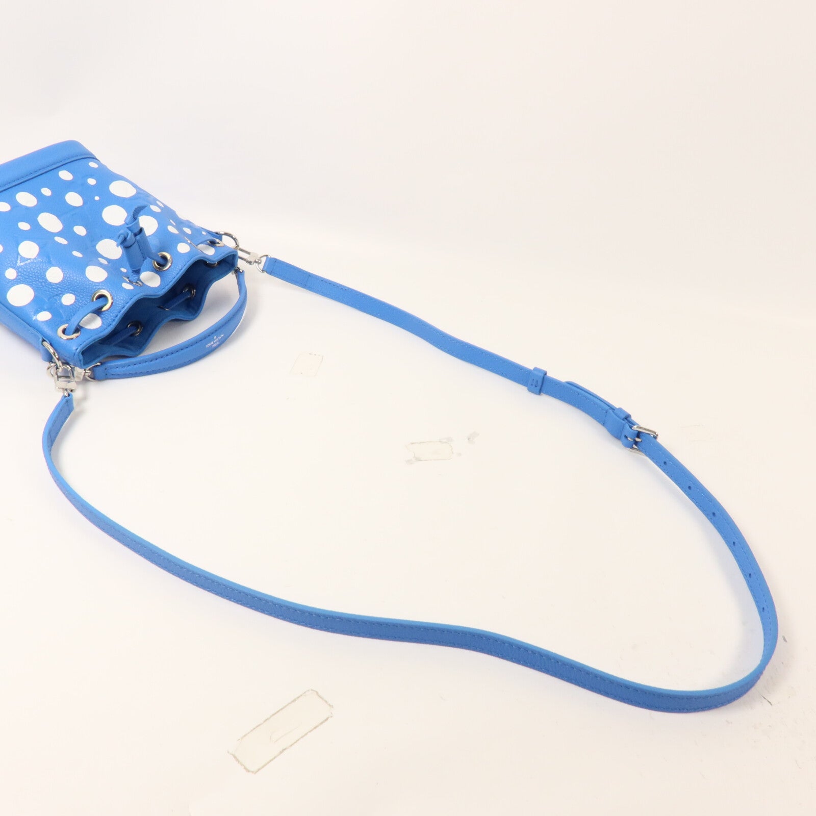 LOUIS VUITTON Monogram Empreinte LV x YK Nano Noe手挽肩背兩用袋