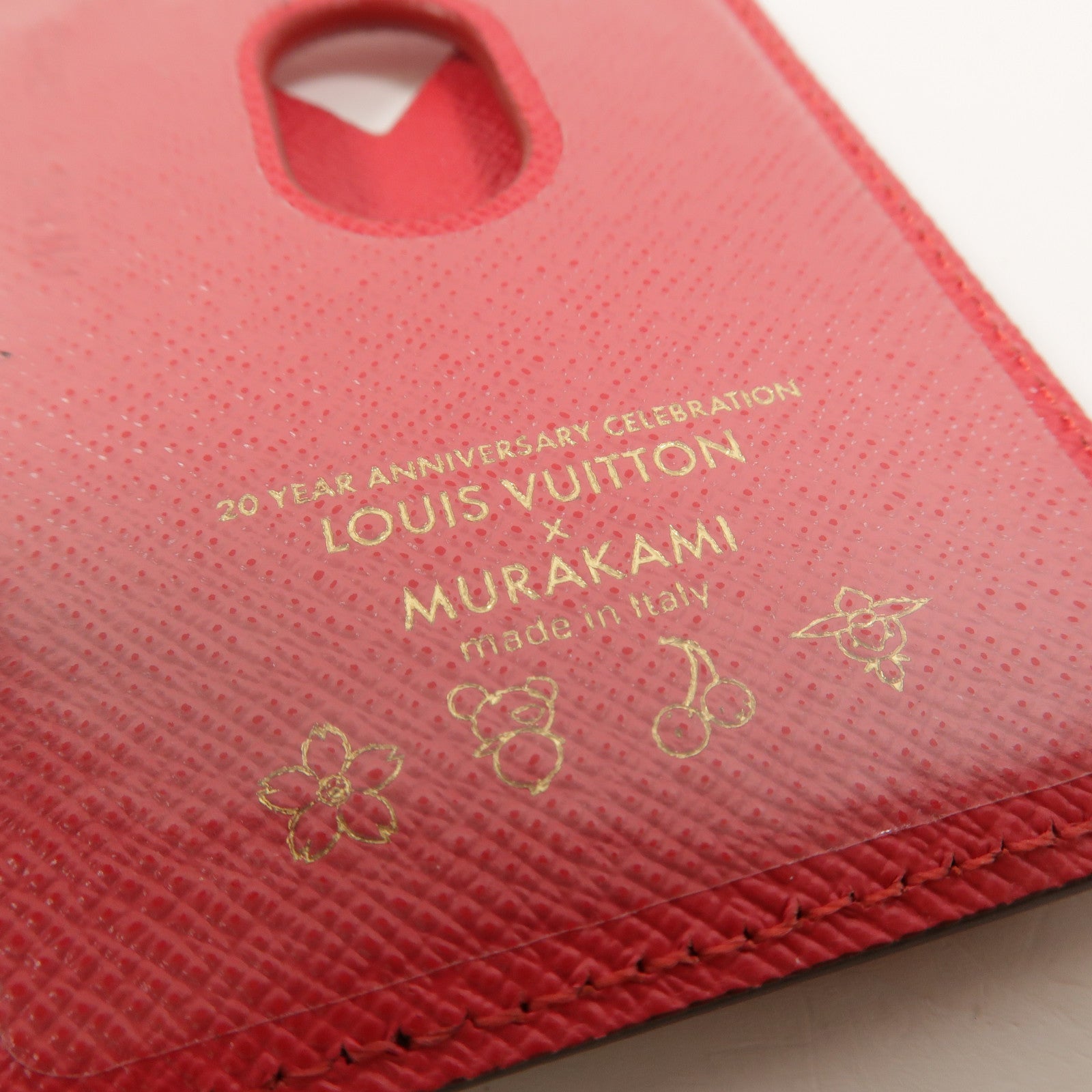 LOUIS VUITTON Monogram LVXTM Cherry Porte-Cartes Magnet卡片套