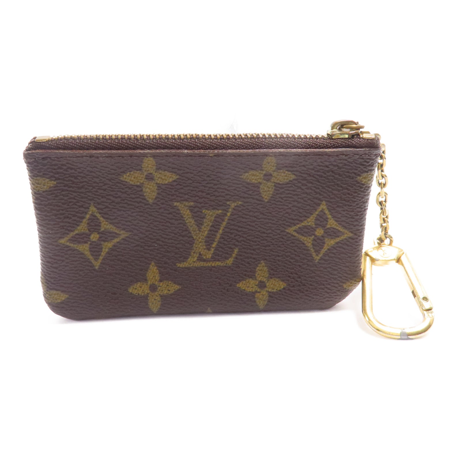 LOUIS VUITTON Monogram Key Pouch金扣鎖匙包