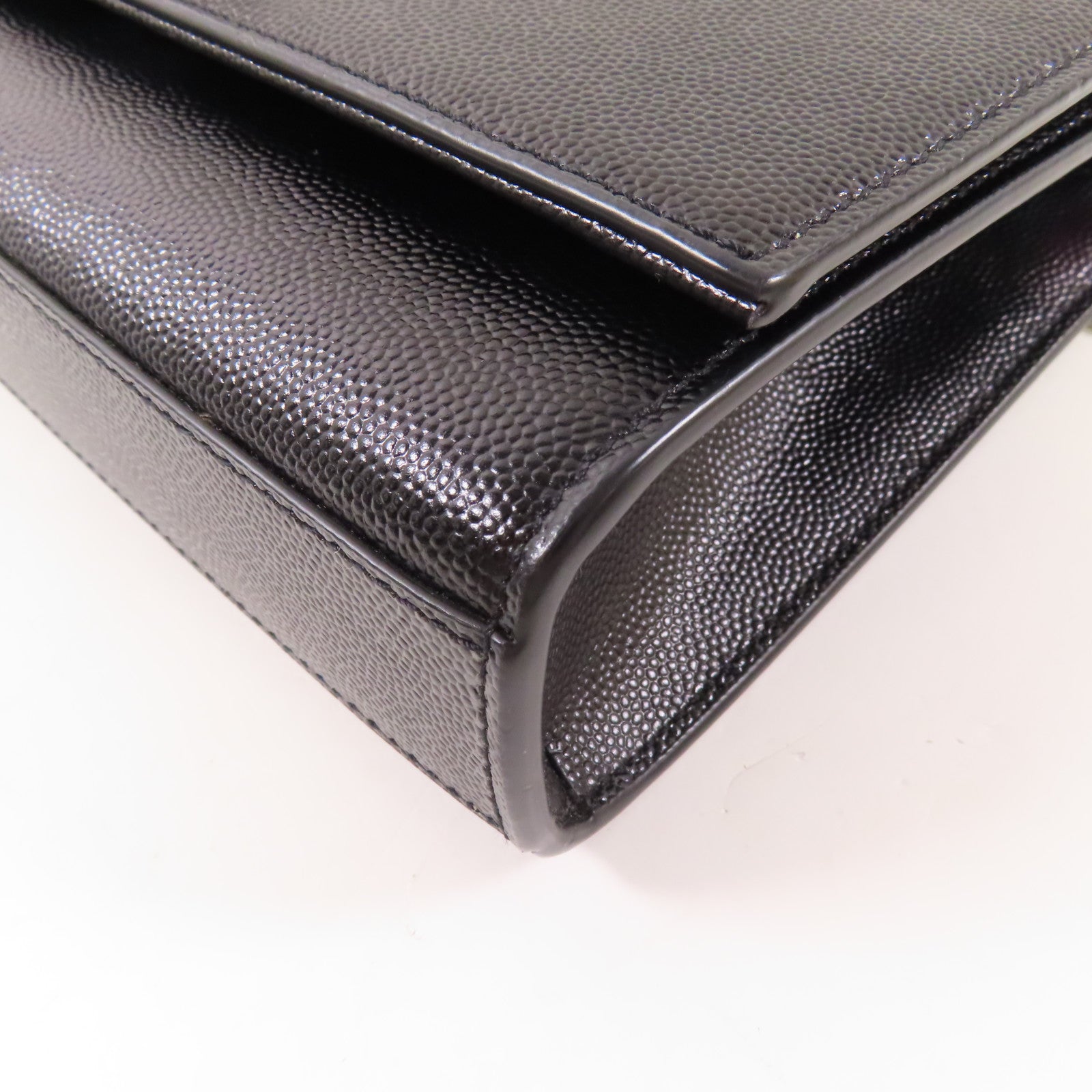 SAINT LAURENT 牛皮皮革Kate Medium銀扣鏈帶肩背袋