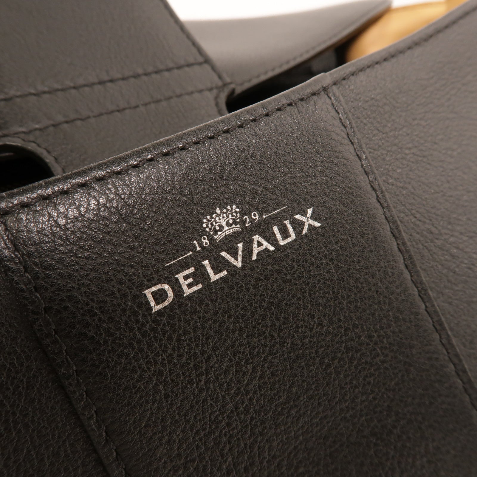 Delvaux 牛皮皮革Brillant GM手挽肩背兩用袋