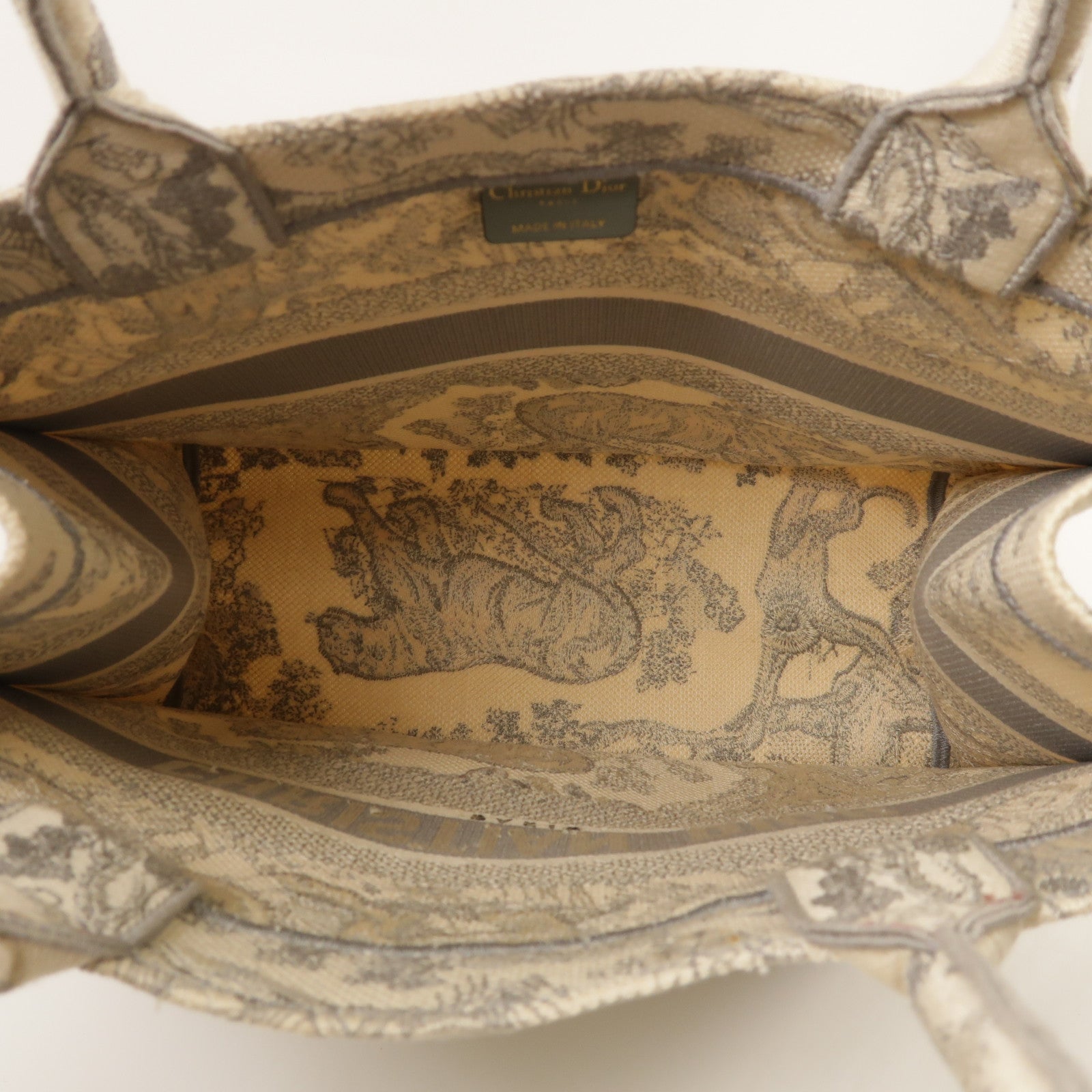 Dior 帆布Medium Book Tote手挽袋
